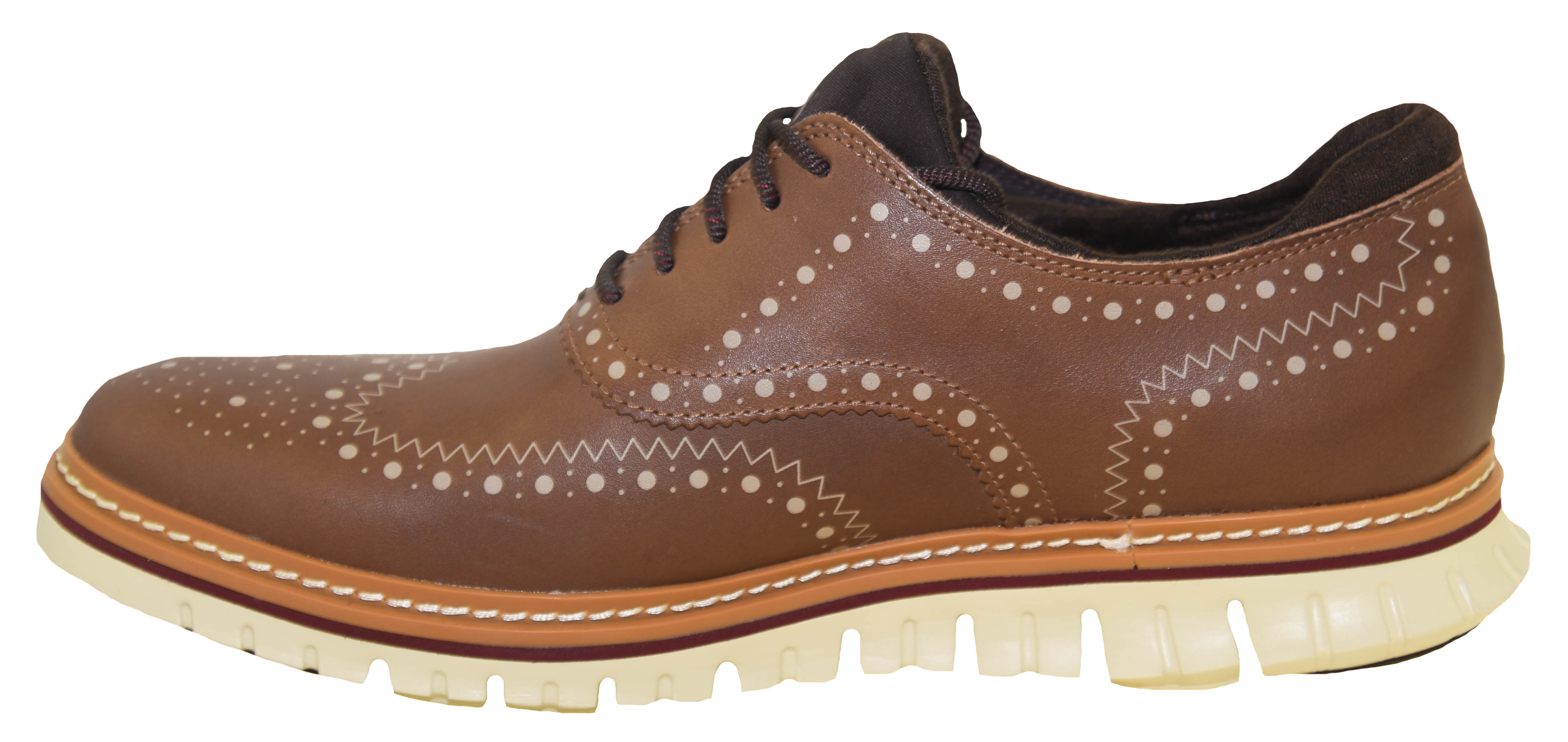 Men\'s Cole Haan Zerogrand Wingtip WP Oxford in Light Whisk. C37091] Cole Haan ZEROGRAND Wingtip Oxford - Free Shipping | DSW main image 4