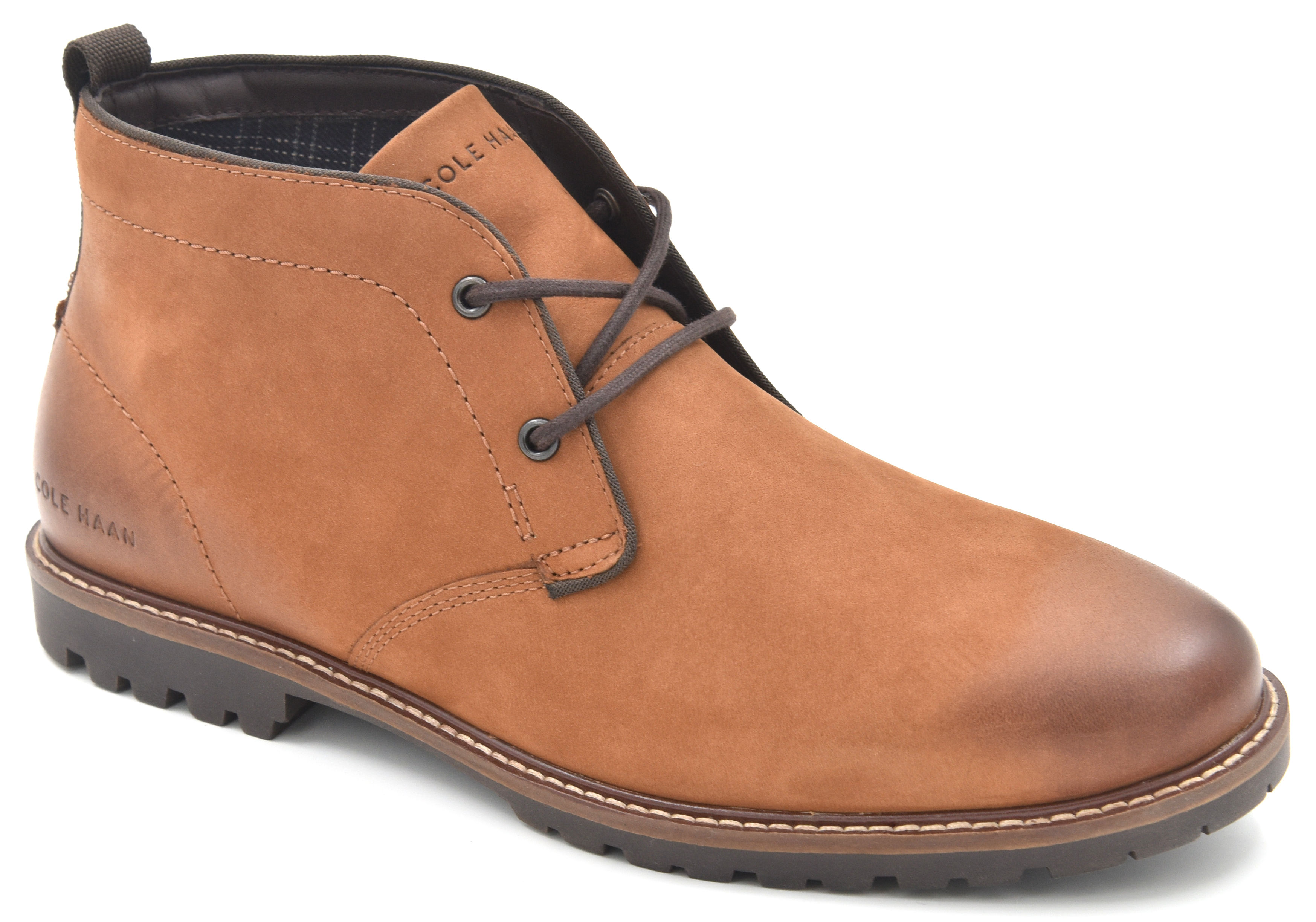 NEW Cole Haan Midland Lug Chukka Boots Men 11 M Leather Black Ankle Waterproof Amazon.com | Cole Haan Men Grand+ Ultra Chukka Black 9.5  main image 3