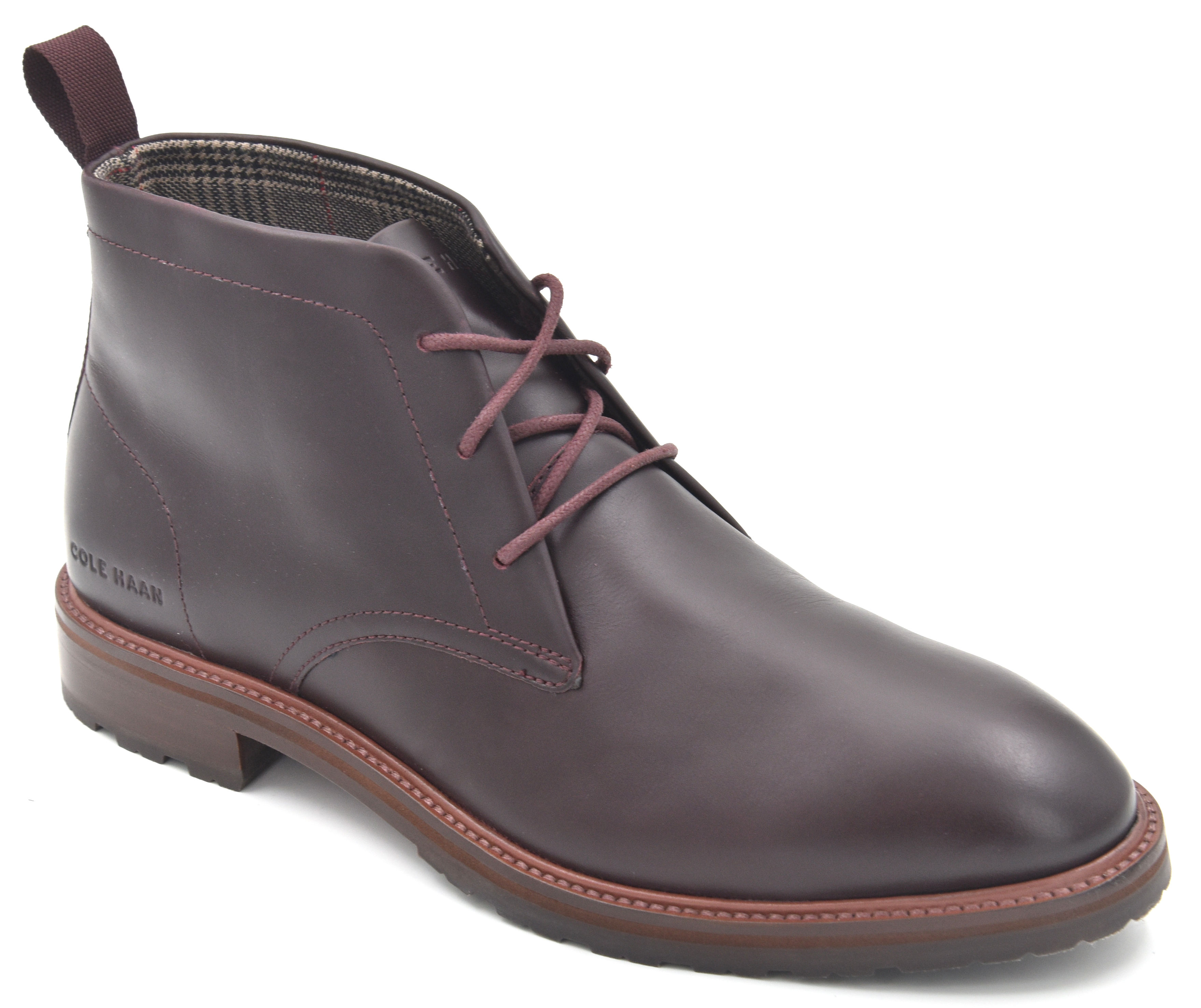 Men\'s Cole Haan Berkshire Size 10 M Lug Sole Water Resistant Chukka Boot Grey Cole Haan Grey Cranston Suede Chukka Boots 13 main image 3