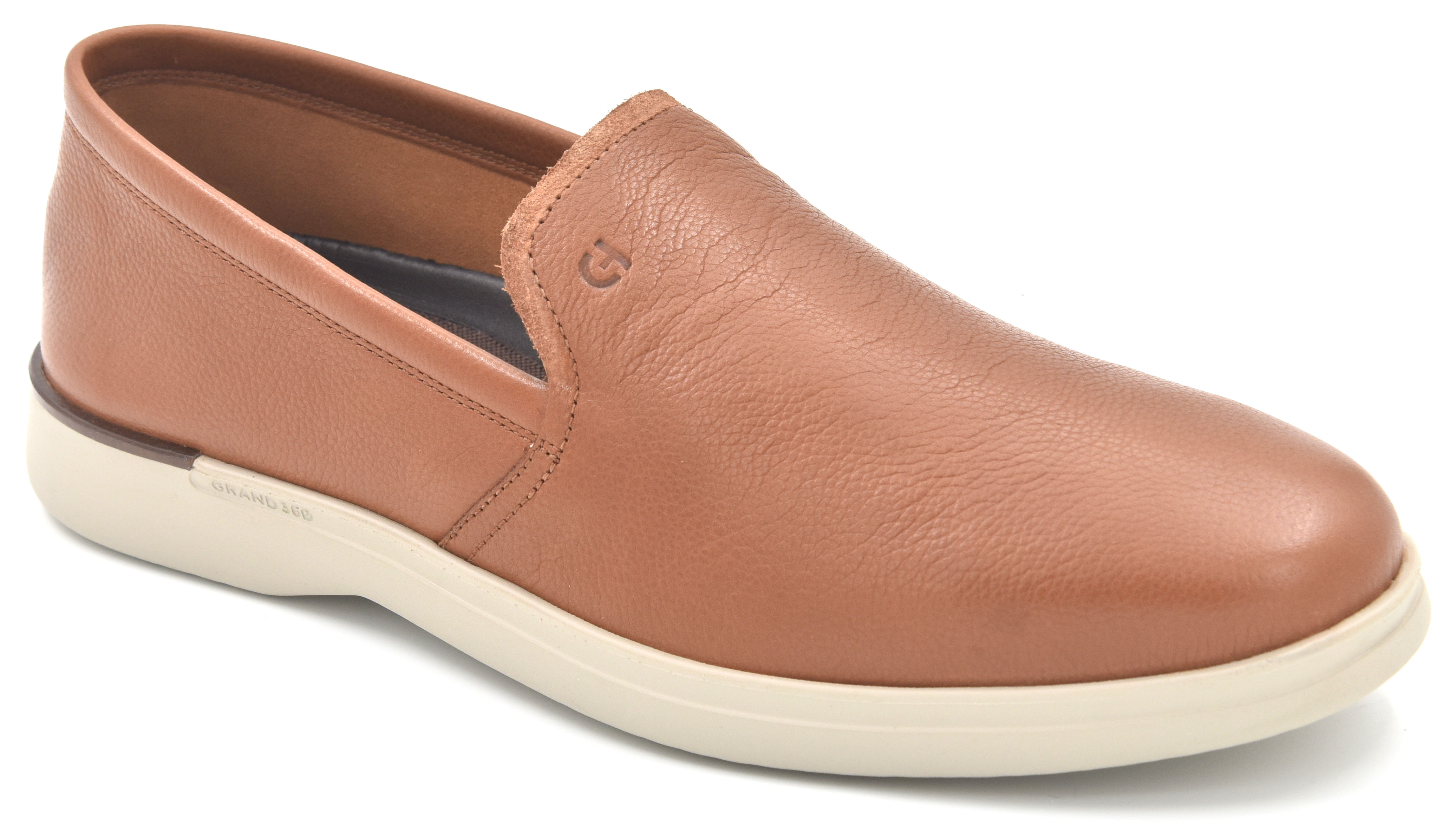 Cole Haan Mens Brown Leather Slip On Loafer Shoes Grand Ambition Size 10 M Women main image 3