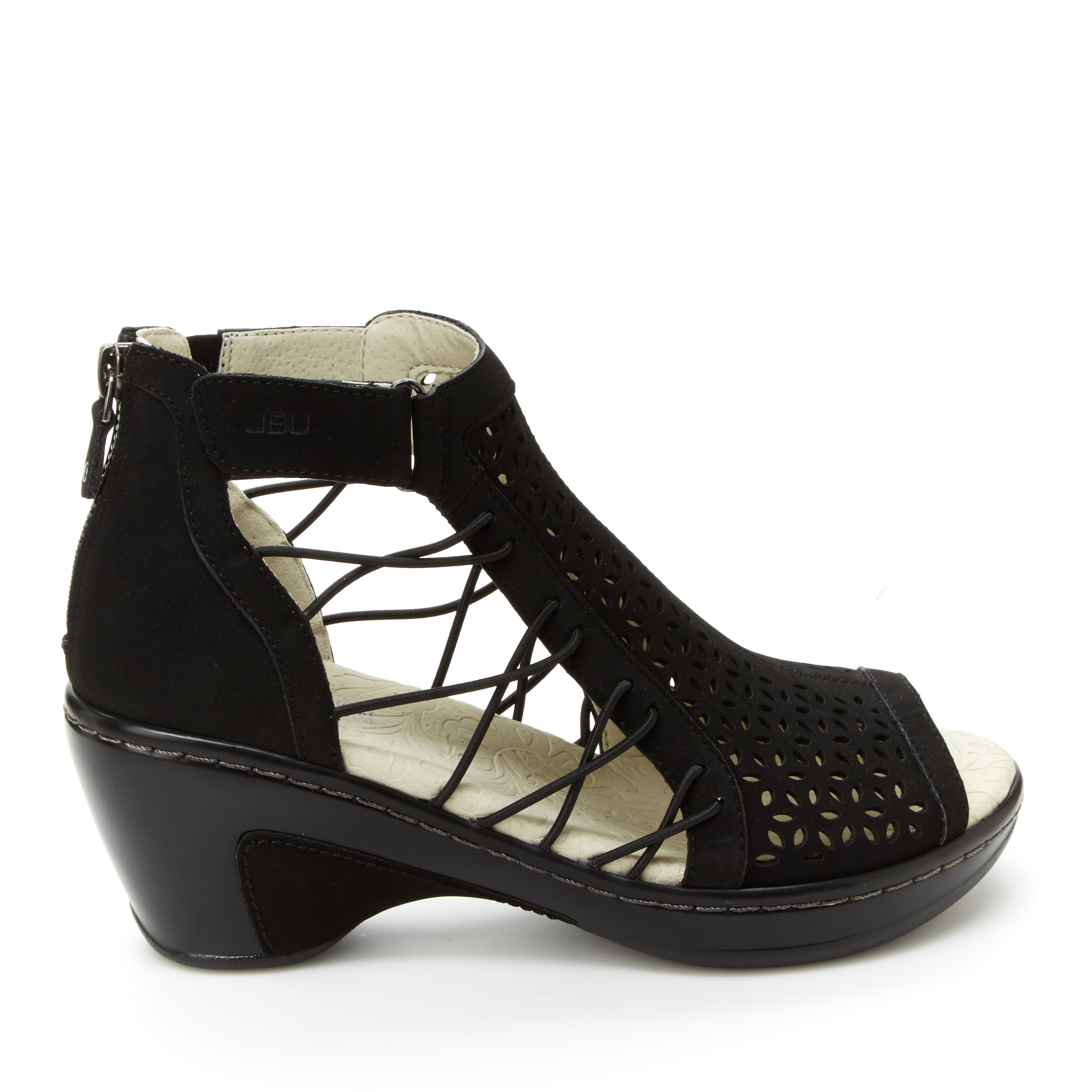 JBU By Jambu Women's Nelly Wedge Sandal Black | eBay