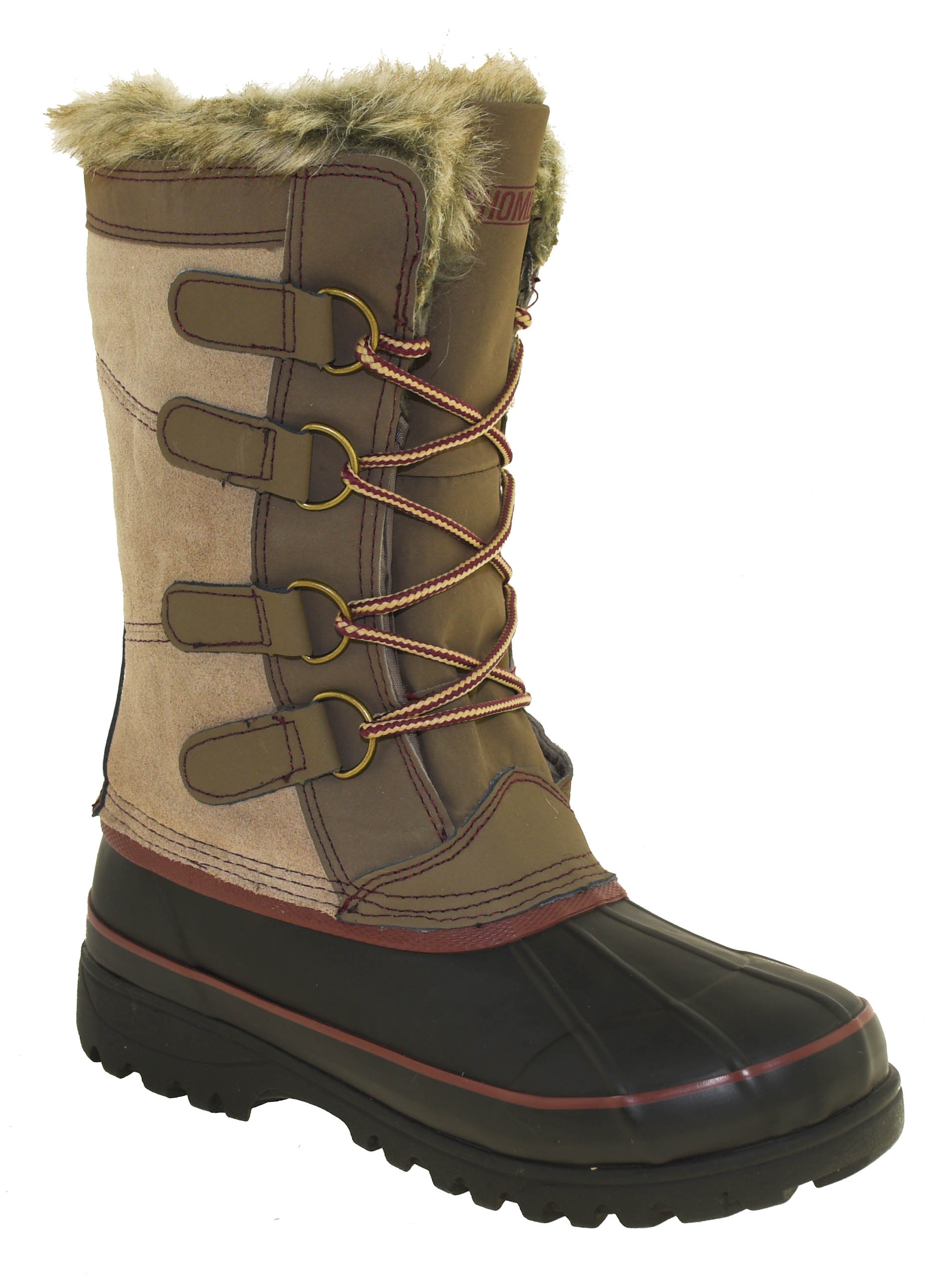 khombu boots tan