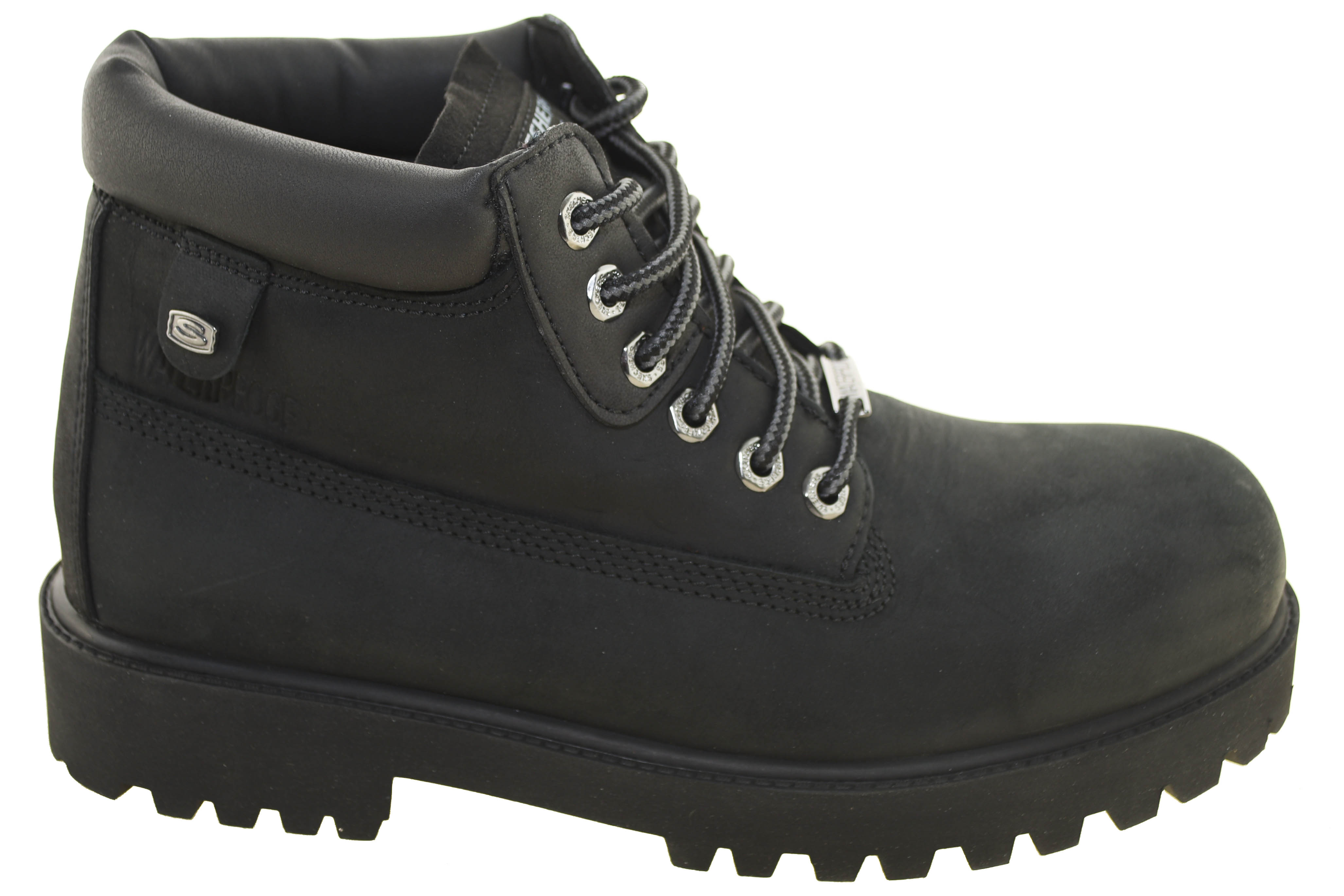 Skechers Men's Verdict Waterproof Boots Black 4442 BOL | eBay