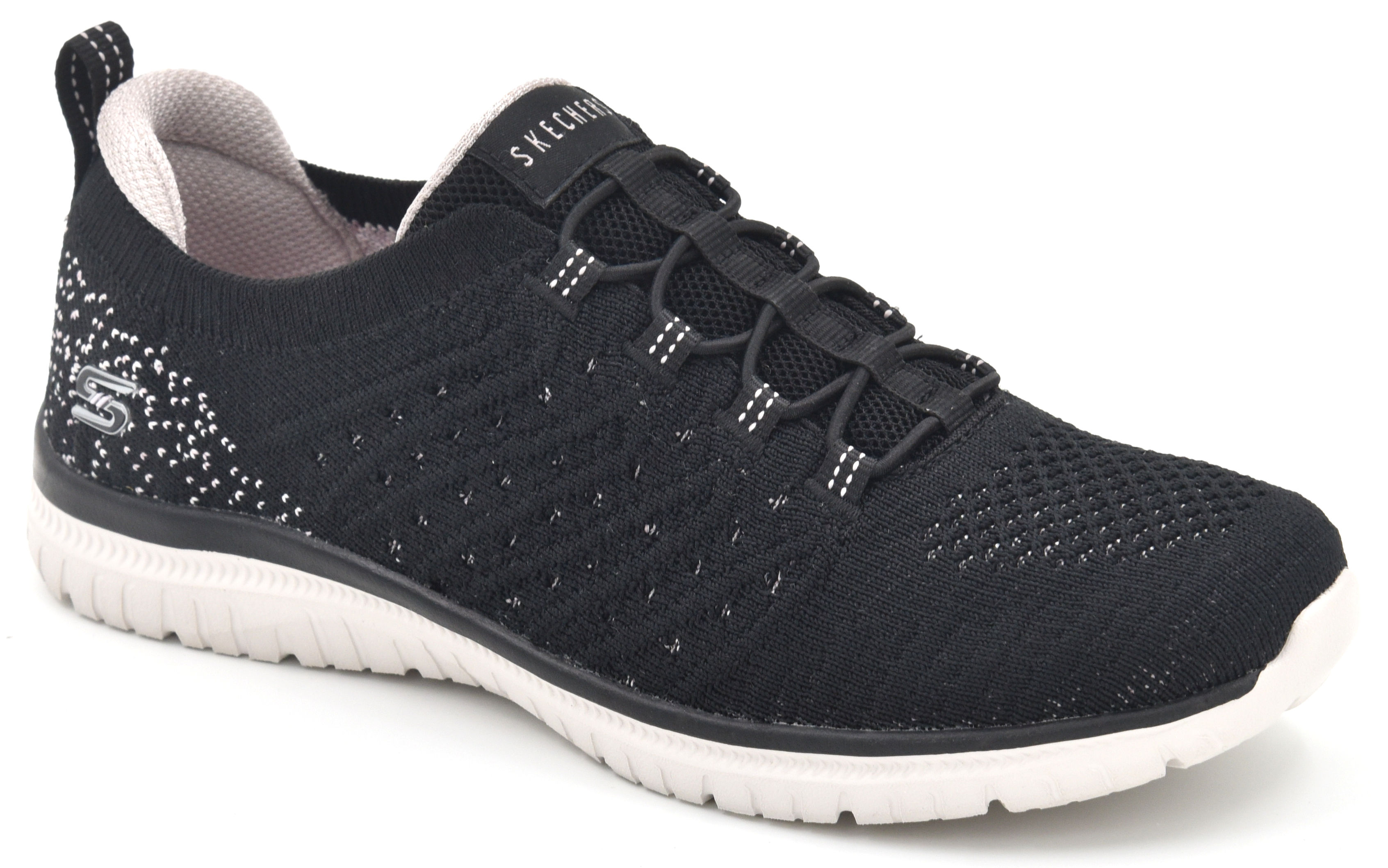 Skechers Women's Virtue - Show Runner Slip-On Sneaker 104437 BKPK