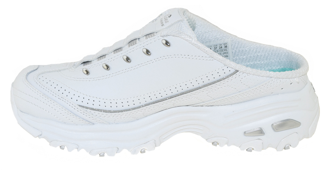 Skechers Women's D'Lites Bright Sky Sneaker Style 11933 White/Silver | eBay