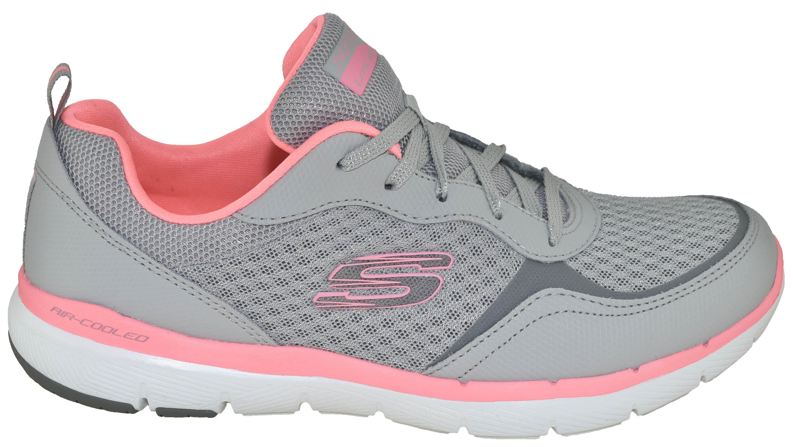 Skechers Shoes Gray Pink Memory Foam 