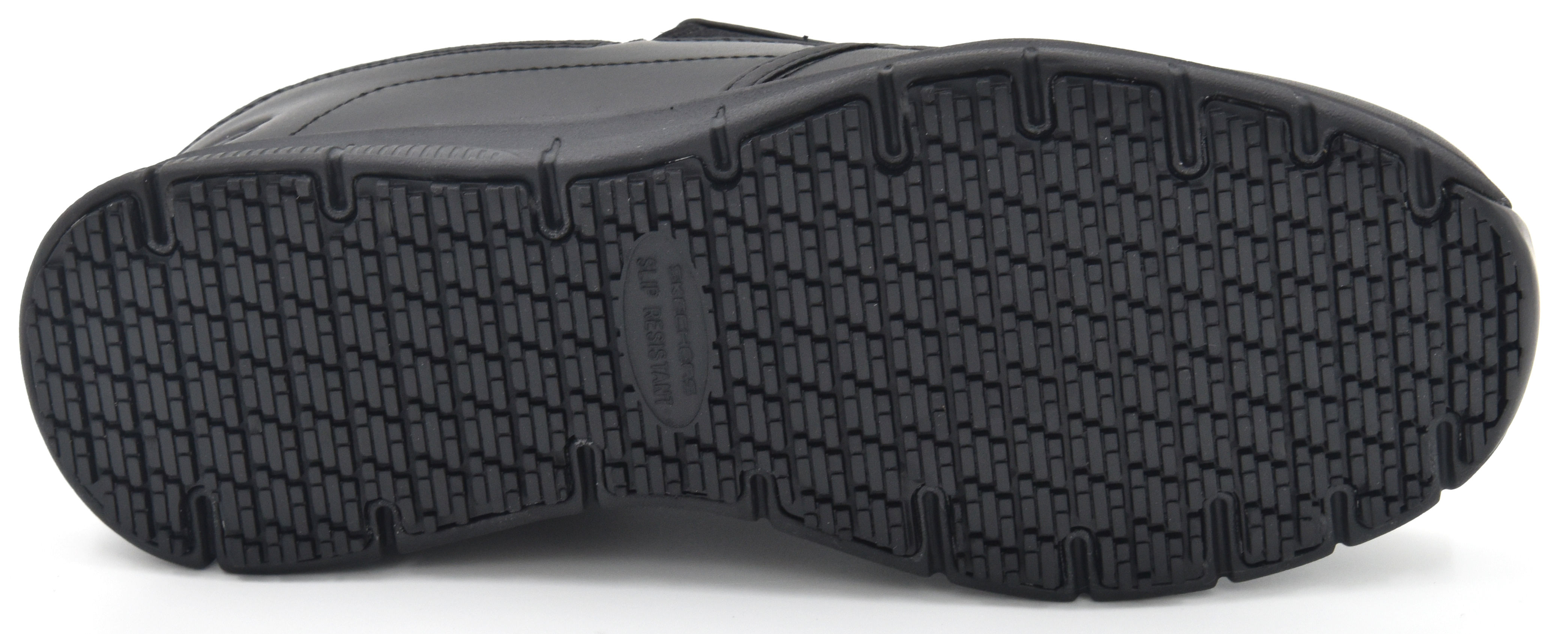 Skechers Men's Nampa-Groton Slip-Resistant Work Shoe 77157 BLK | eBay