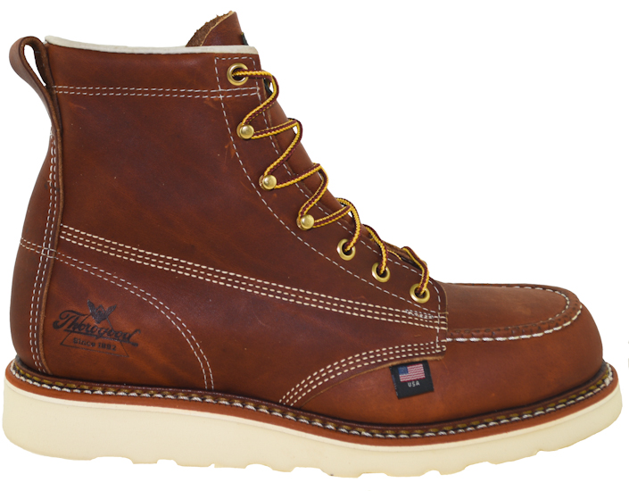 Thorogood Men's 6 Inch Safety Toe Boot Style 804-4200 | eBay