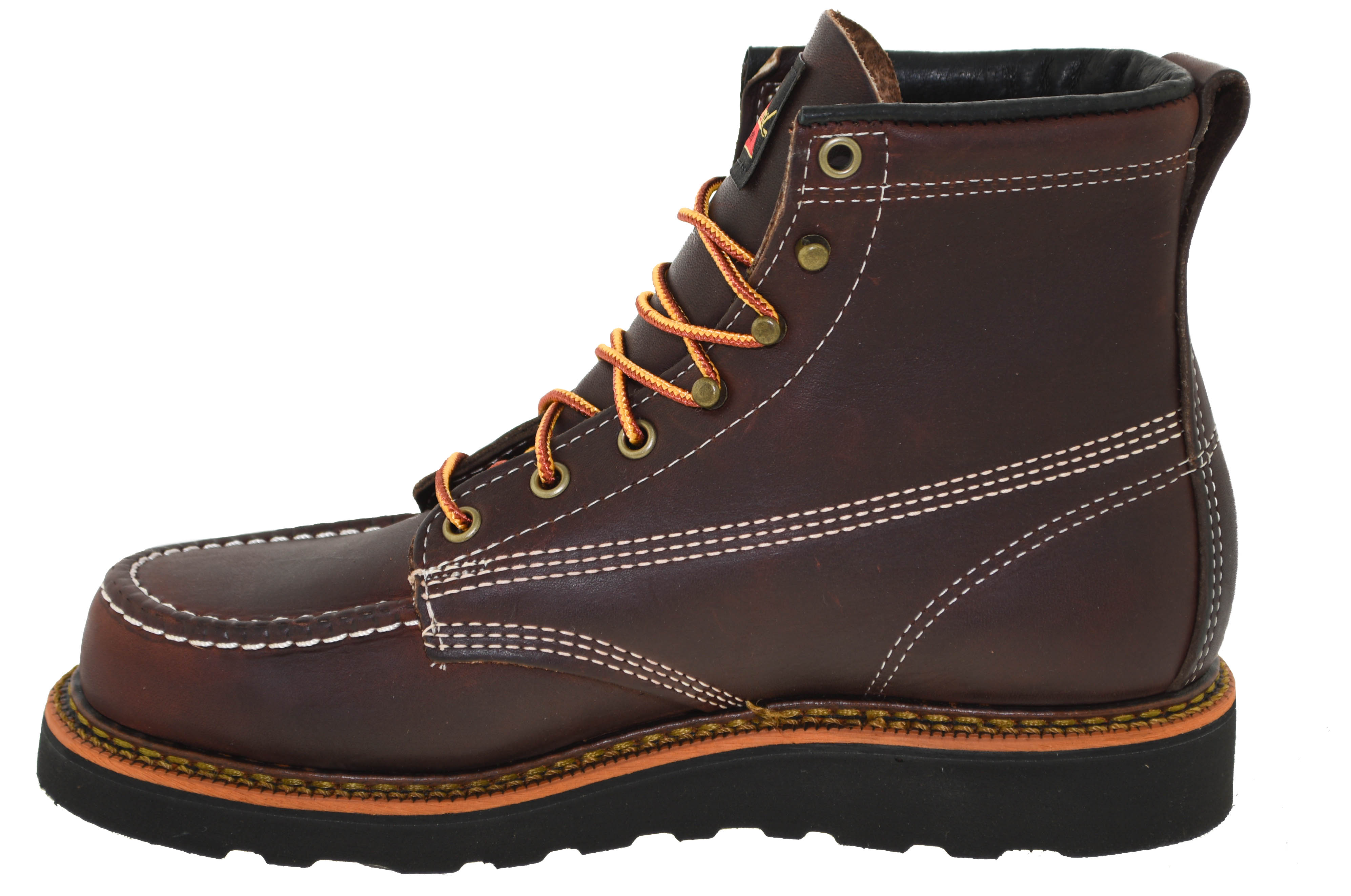 thorogood moc toe work boots