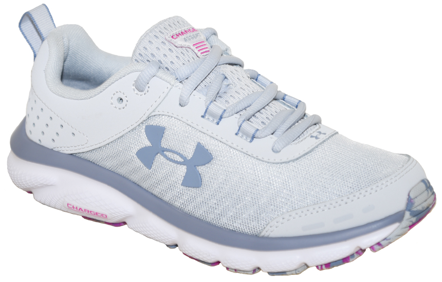 under armour women's charged assert 8 marble running shoe