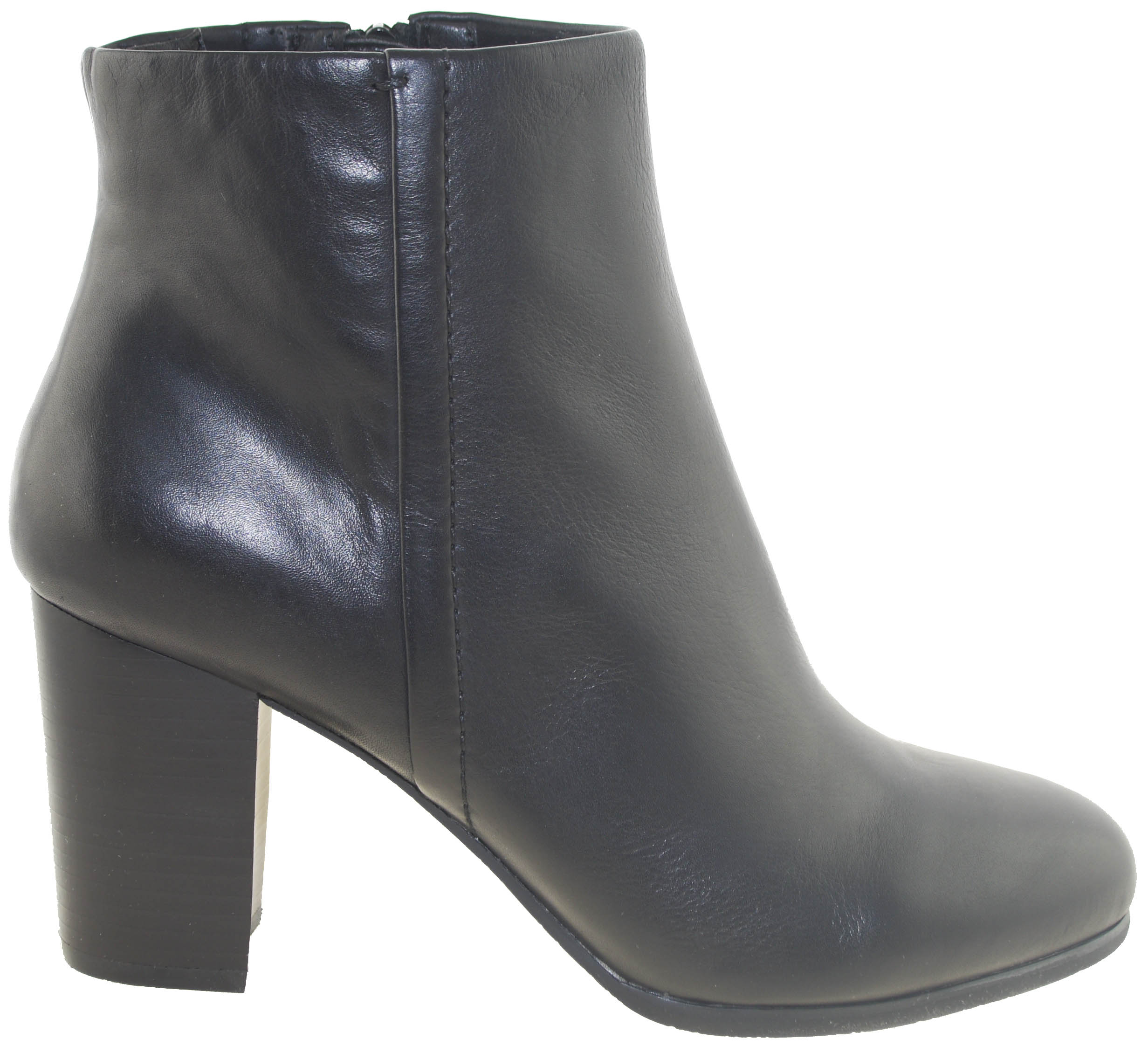 vionic black leather ankle boots