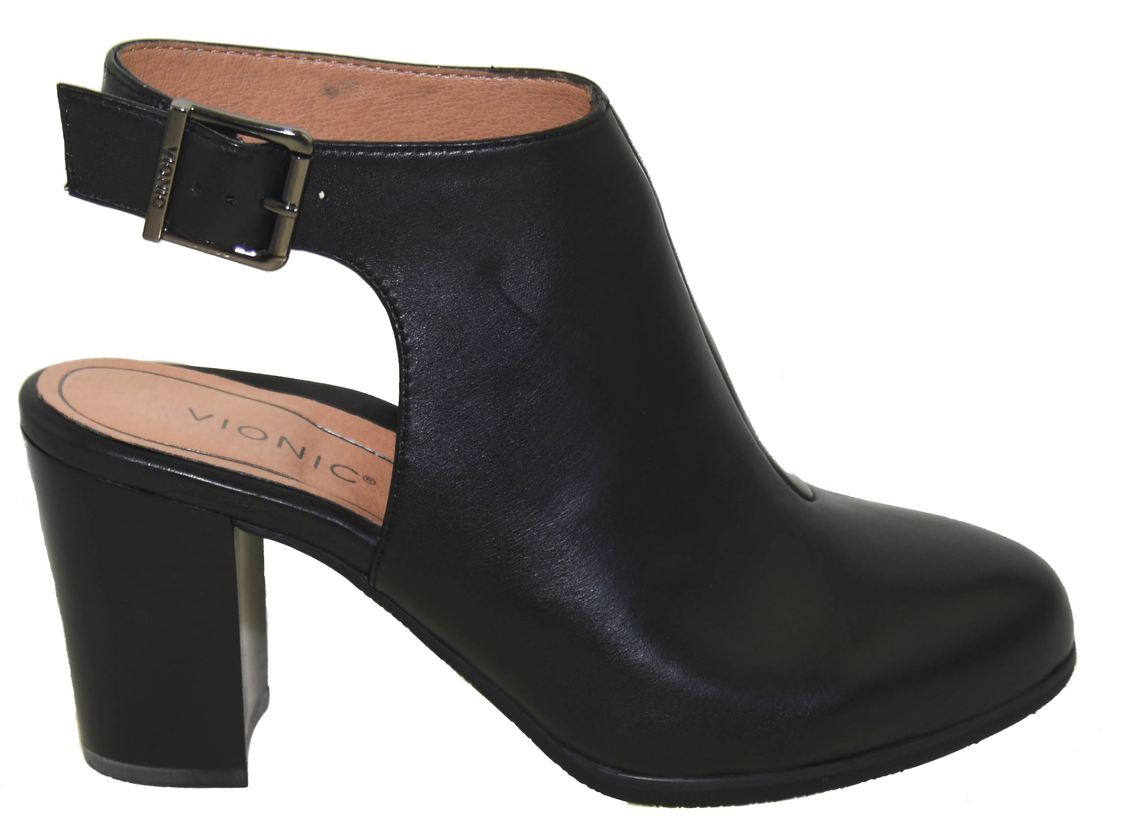 Vionic Women's Perk Lacey Open Heel Shoe Black | eBay