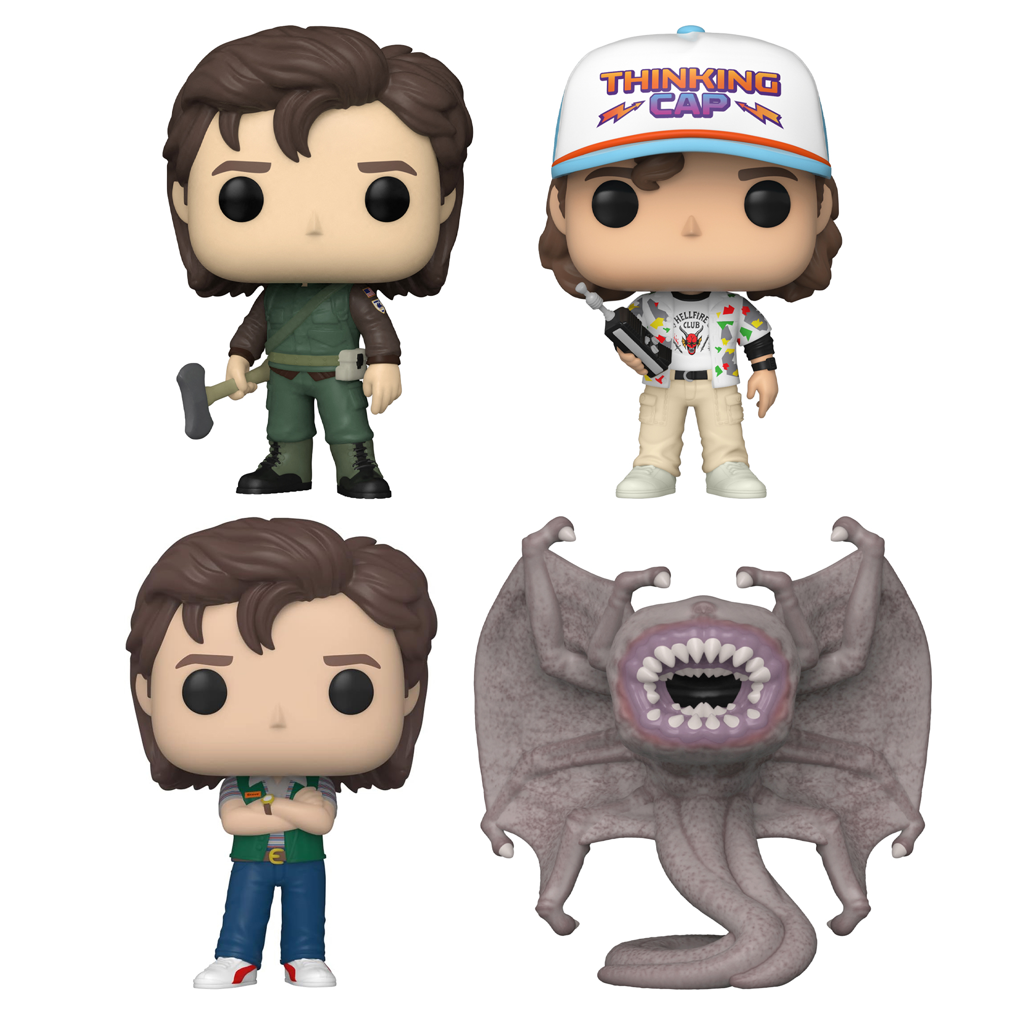 ストレンジャーシングス funko ダスティン スティーヴ セット Funko