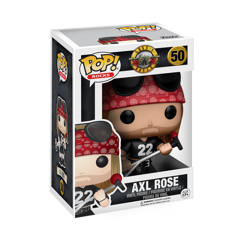 Funko Pop! Rocks: Guns N Roses - Axl Rose #50 | eBay