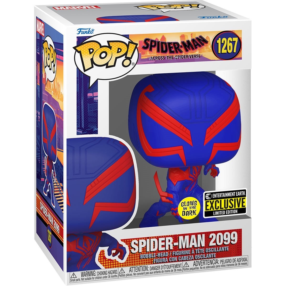 Funko Pop! Across the Spider-Verse Spider-Man 2099 GITD 1267