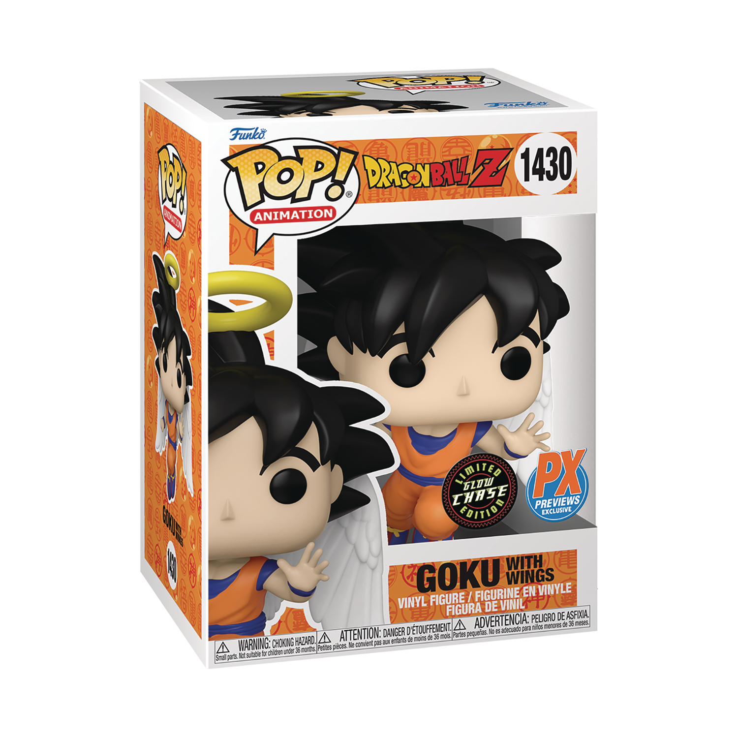 Funko Pop! Animation: Dragon Ball Z - Angel Goku Chase PX