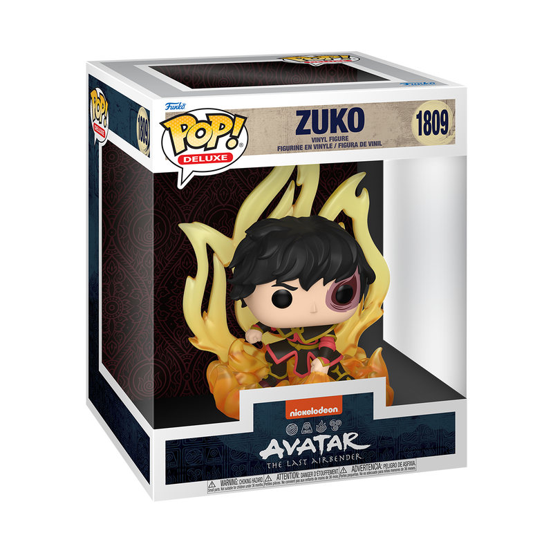 Funko Pop! Deluxe: Avatar The Last Airbender - Zuko #1809 | eBay