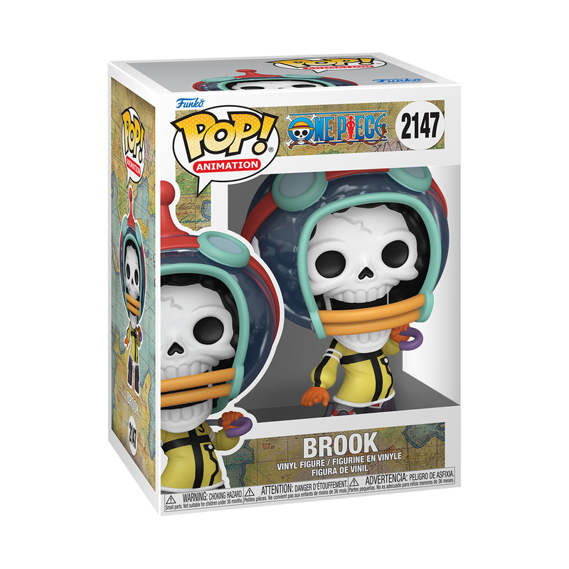 Funko Pop! Animation: One Piece - Brook Egghead Arc #2147 | eBay
