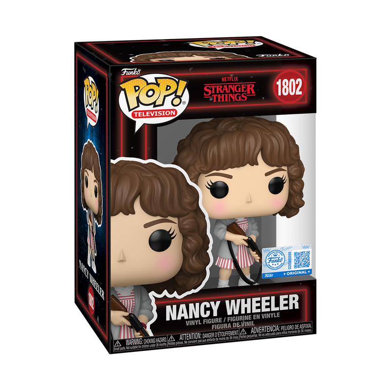 Funko Pop! Stranger Things - Nancy Wheeler with Shotgun #1802