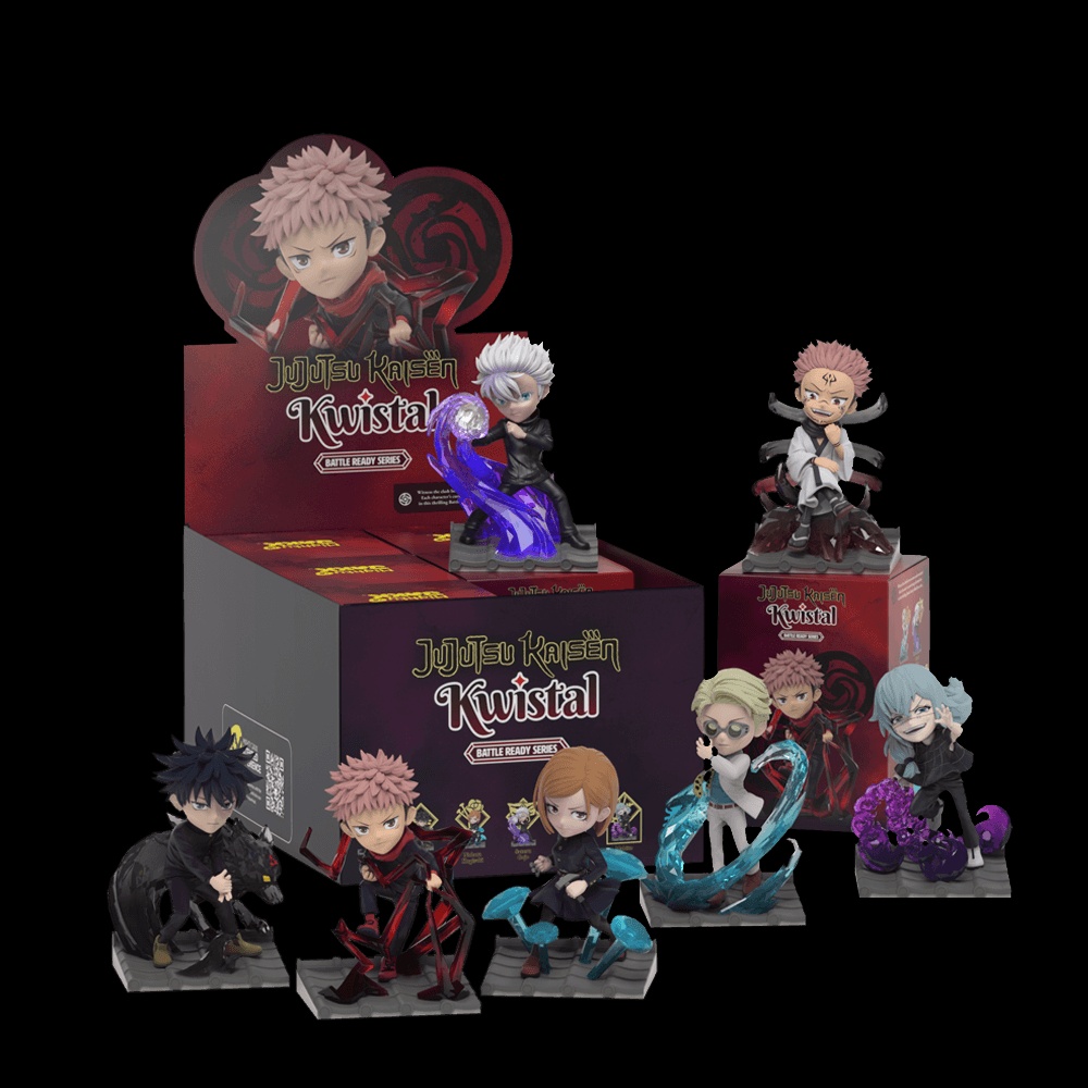 【juju】 Mighty Jaxx Kwistal Jujutsu Kaisen Battle Ready Series Blind Box