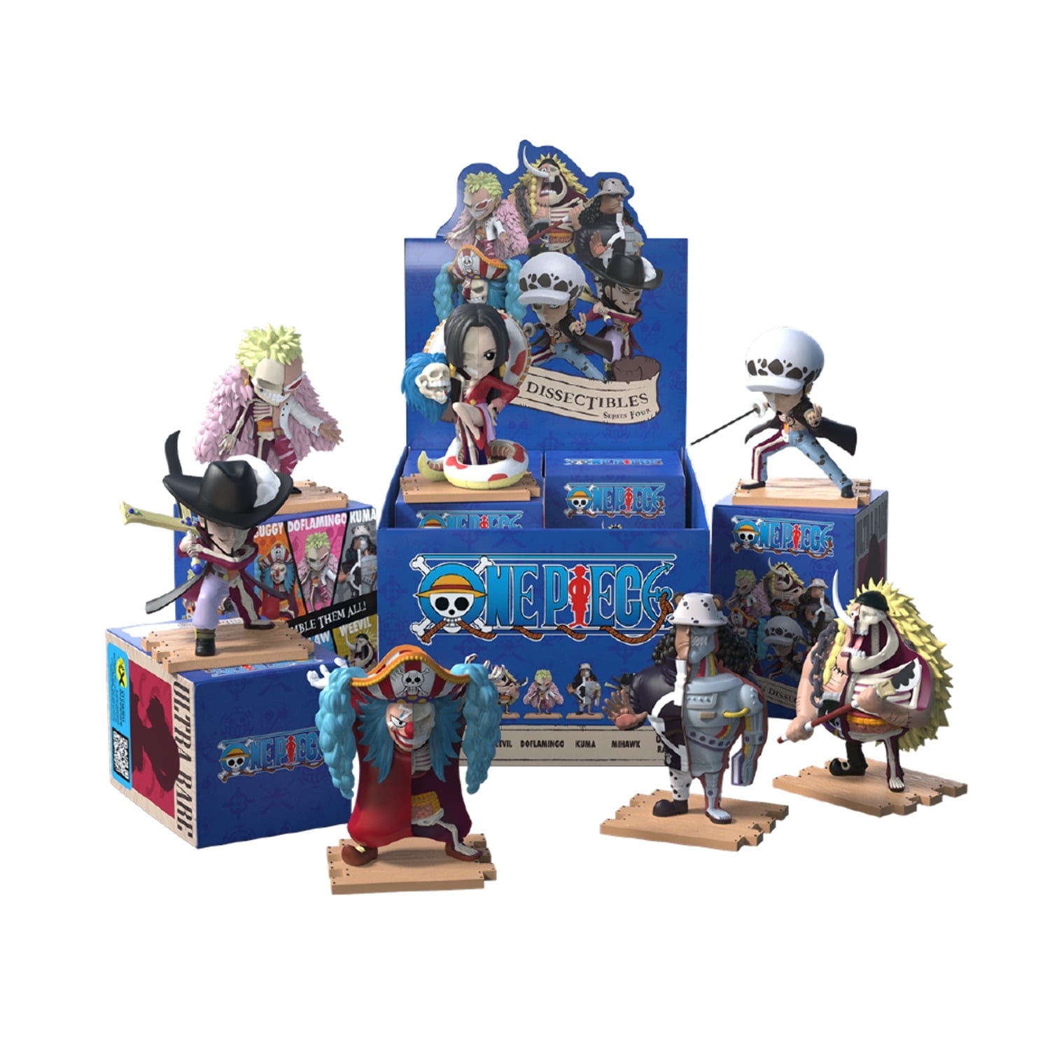 Mighty Jaxx Freeny's Hidden Dissectibles One Piece Warlords