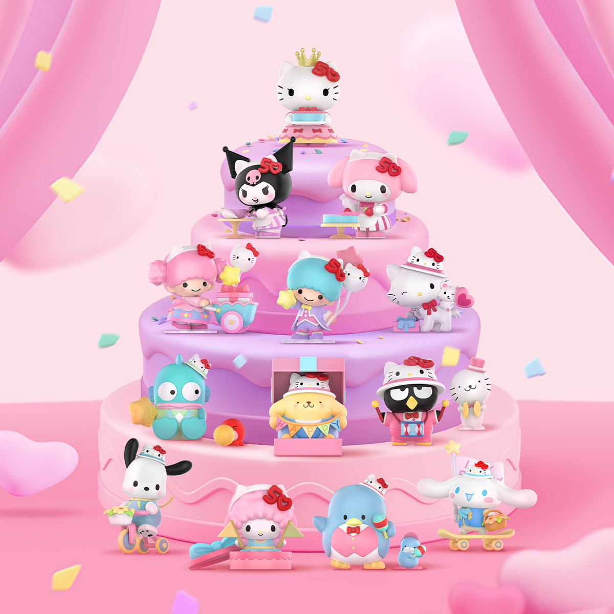 Pop Mart Sanrio Hello Kitty 50th Anniversary Series Blind Box | eBay