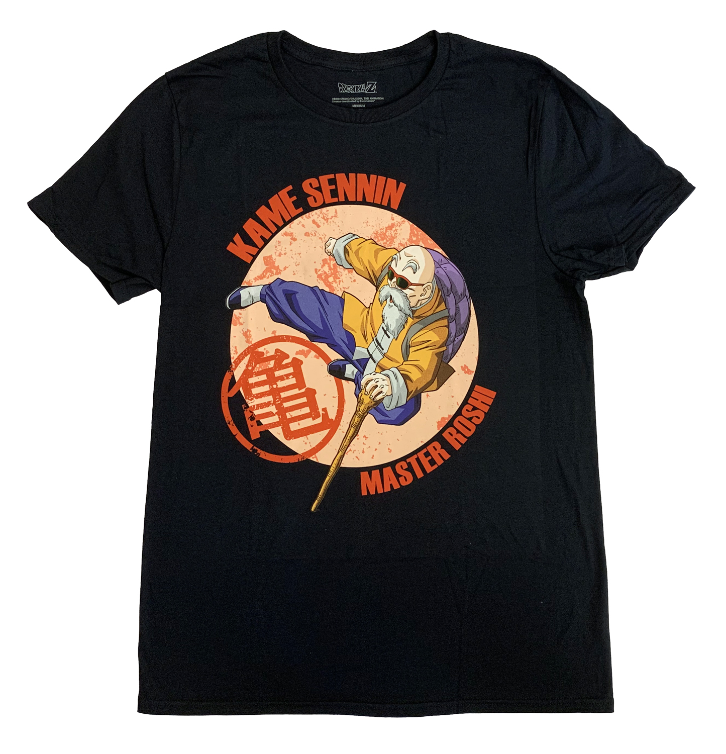 Tシャツ・カットソー CRITIC X DRAGON BALL Z MASTER ROSHI TS WHITE Dragon ball Z master roshi print t-shirt - GL BOUTIK
