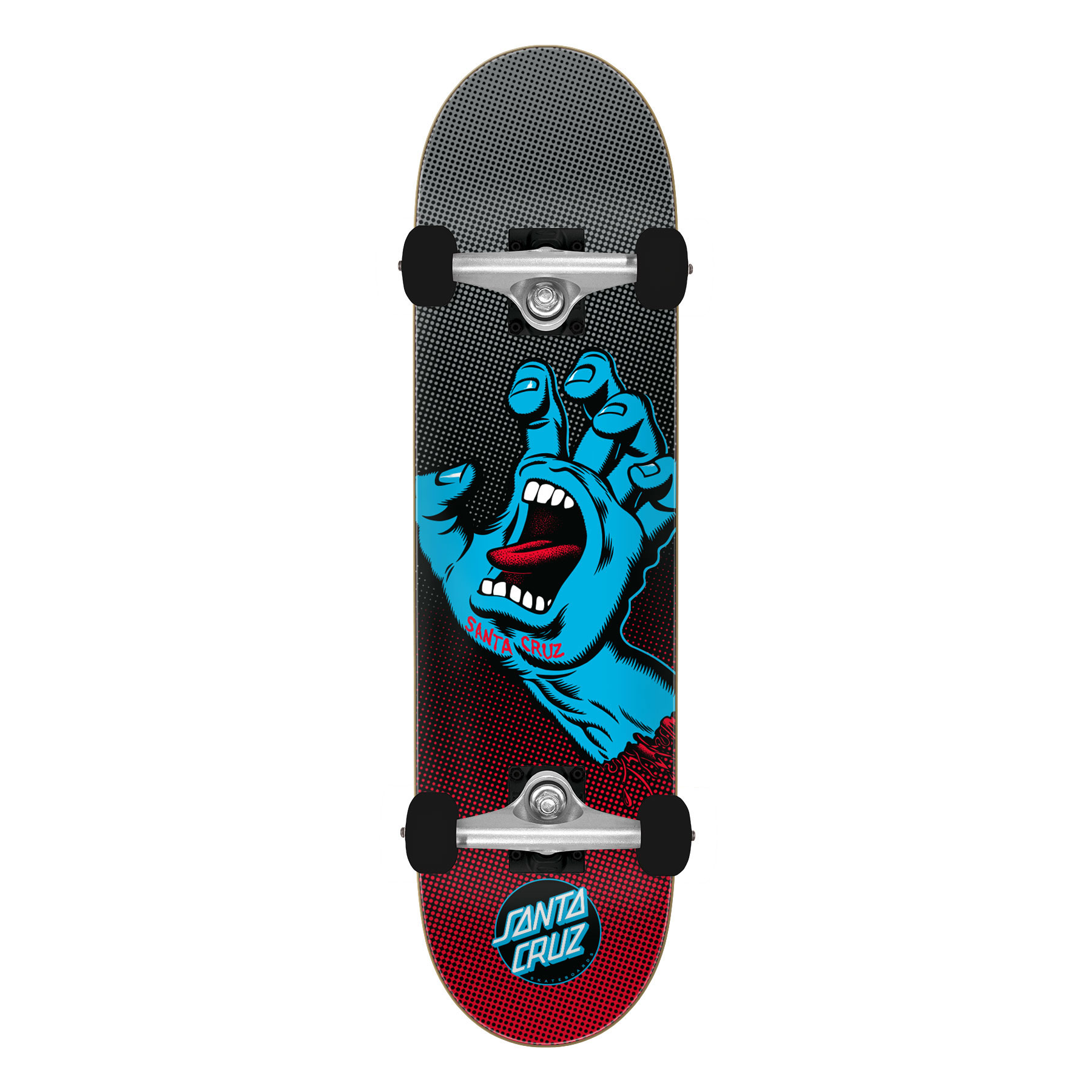 Santa Cruz Skateboard Complete Screaming Hand Fade 8.25