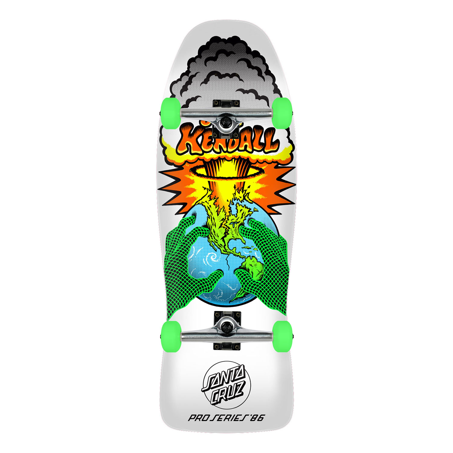 Santa Cruz Skateboard Deck Kendall End of the World Reissue 10.0