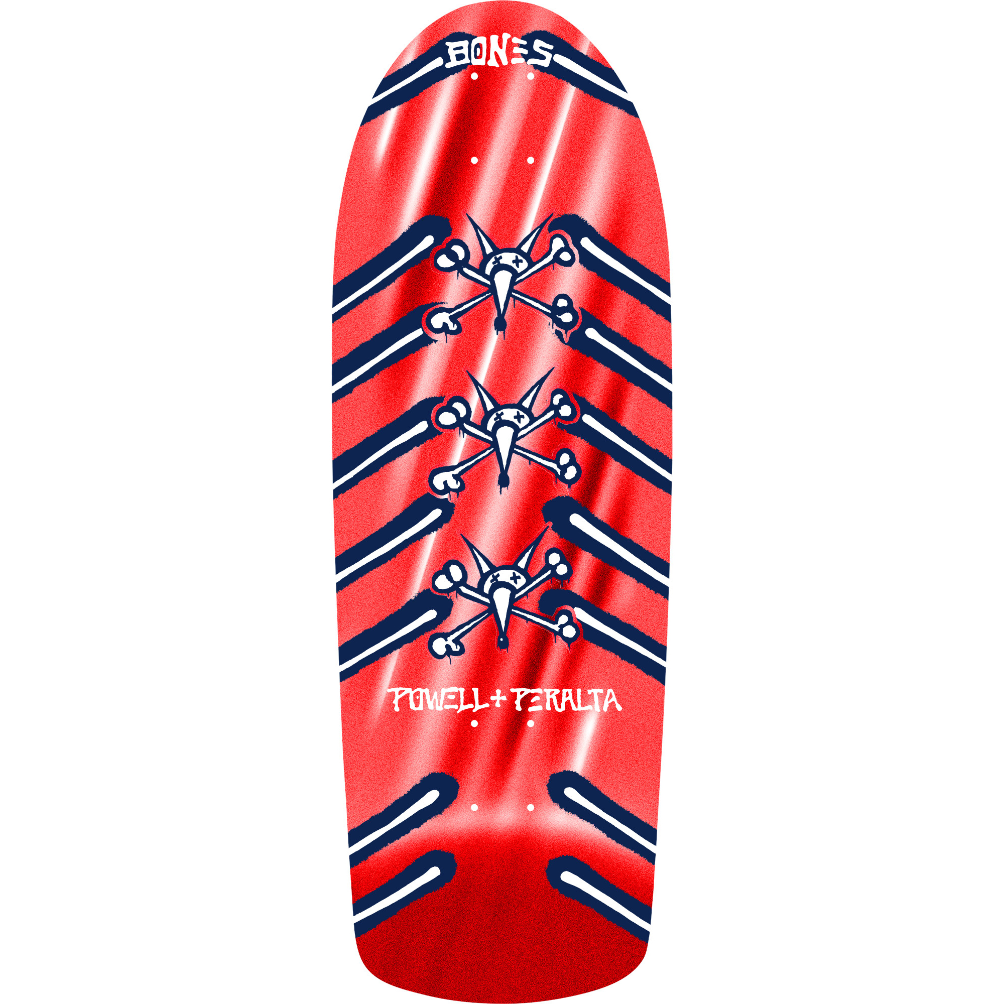Powell Peralta Skateboard Deck OG Rat Bones Red Foil Old School