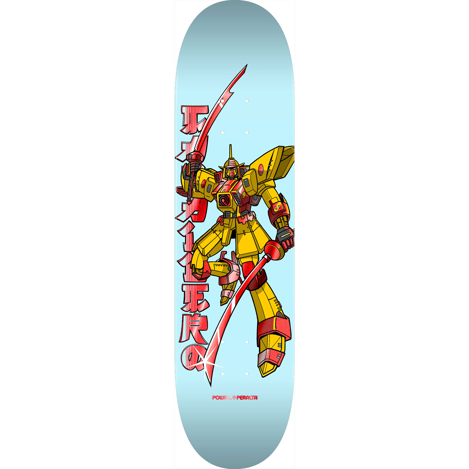 POWELL PERALTA CABALLERO パウエル　スウェット　L Powell Peralta Skateboard Deck Caballero Gundam Light Blue