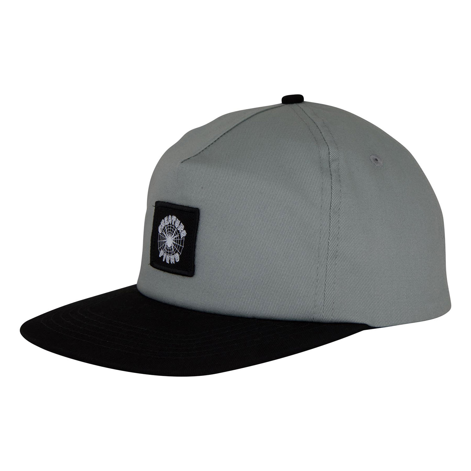 Hat Web Snapback Unstructured Stone/black