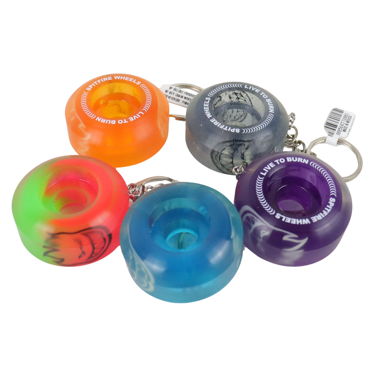 完売品 Spitfire Wheels Key Chain Classic ④ SPITFIRE WHEELS キーホルダー スピットファイア CLASSIC SWIRL