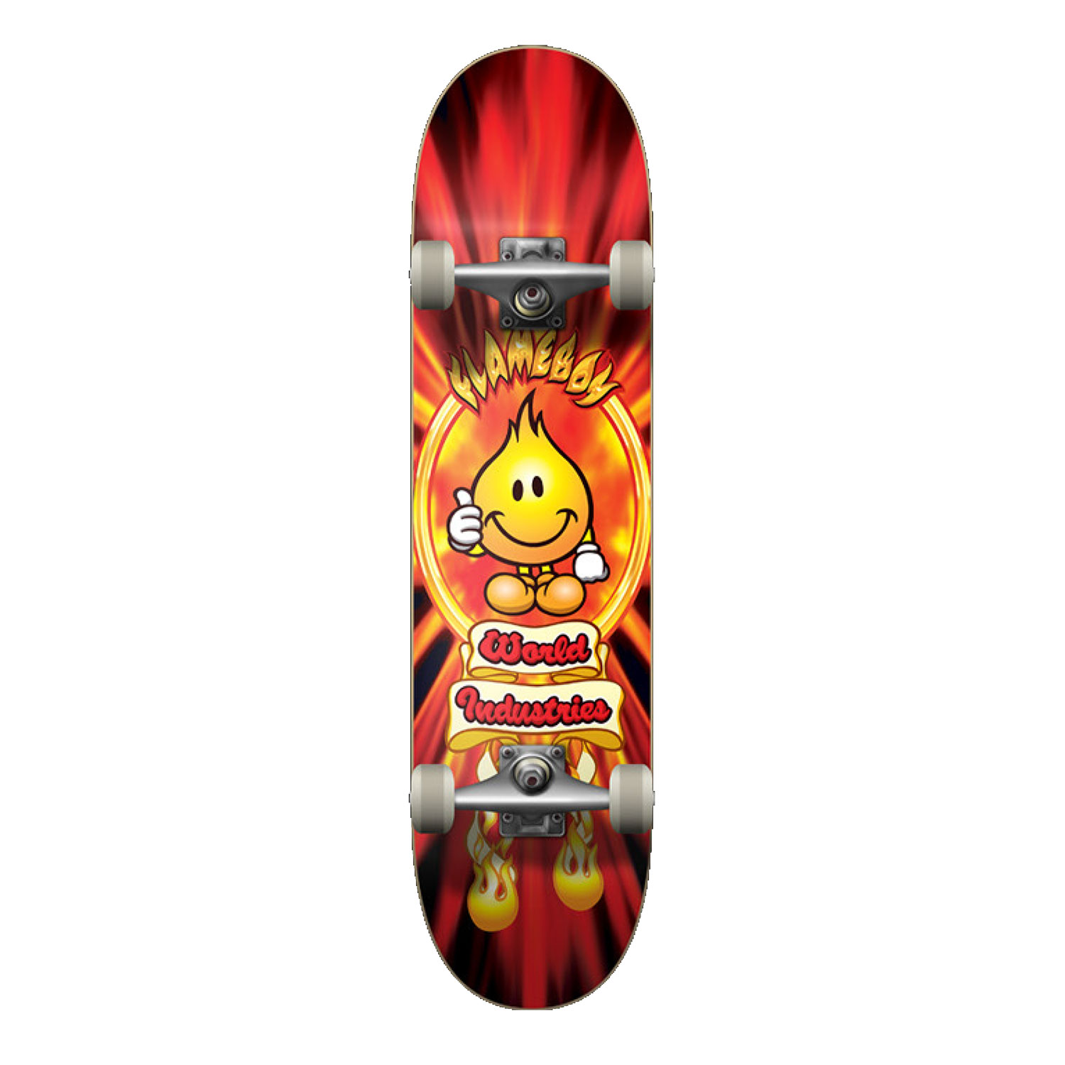 World Industries Skateboard Complete Flameboy V2 7.0