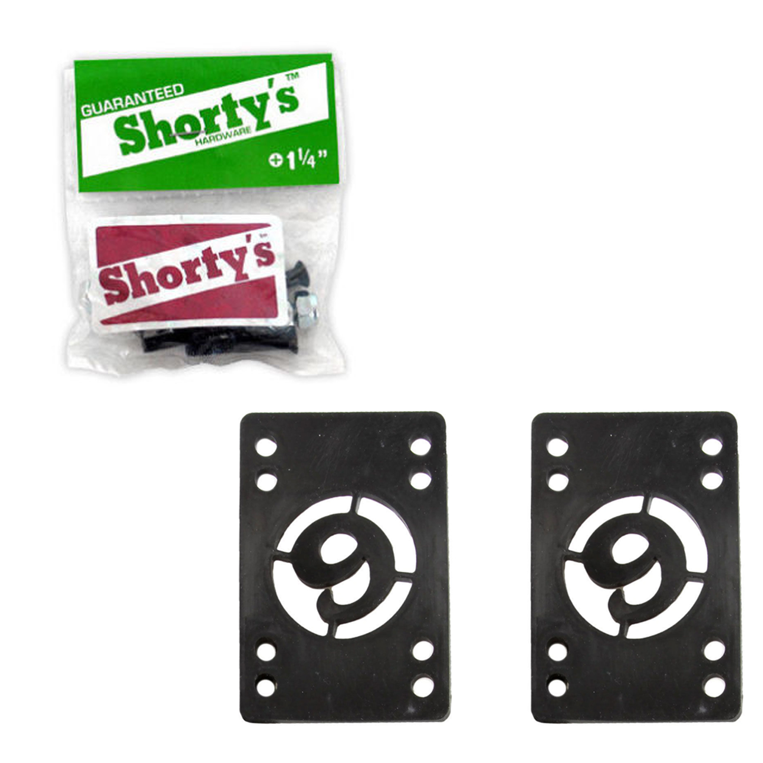 Shorty's Skateboard Hardware 1 1/4" Phillips + 1/8" Sector 9
