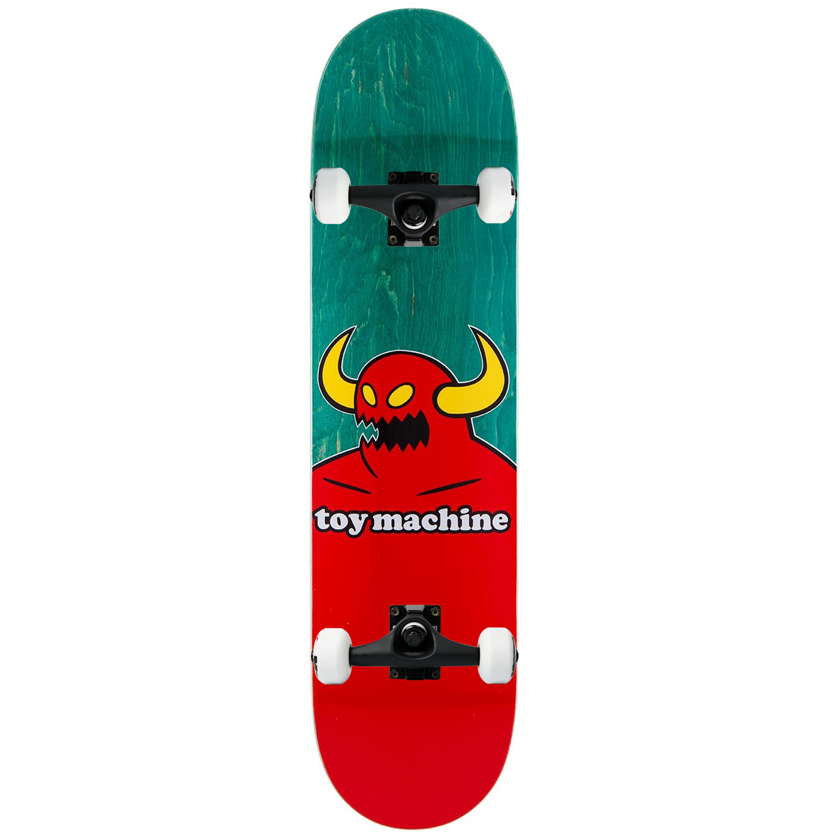 TOY MACHINE Complete Pro Skateboard MONSTER (assorted) 8.0" Black trucks ASSEMB