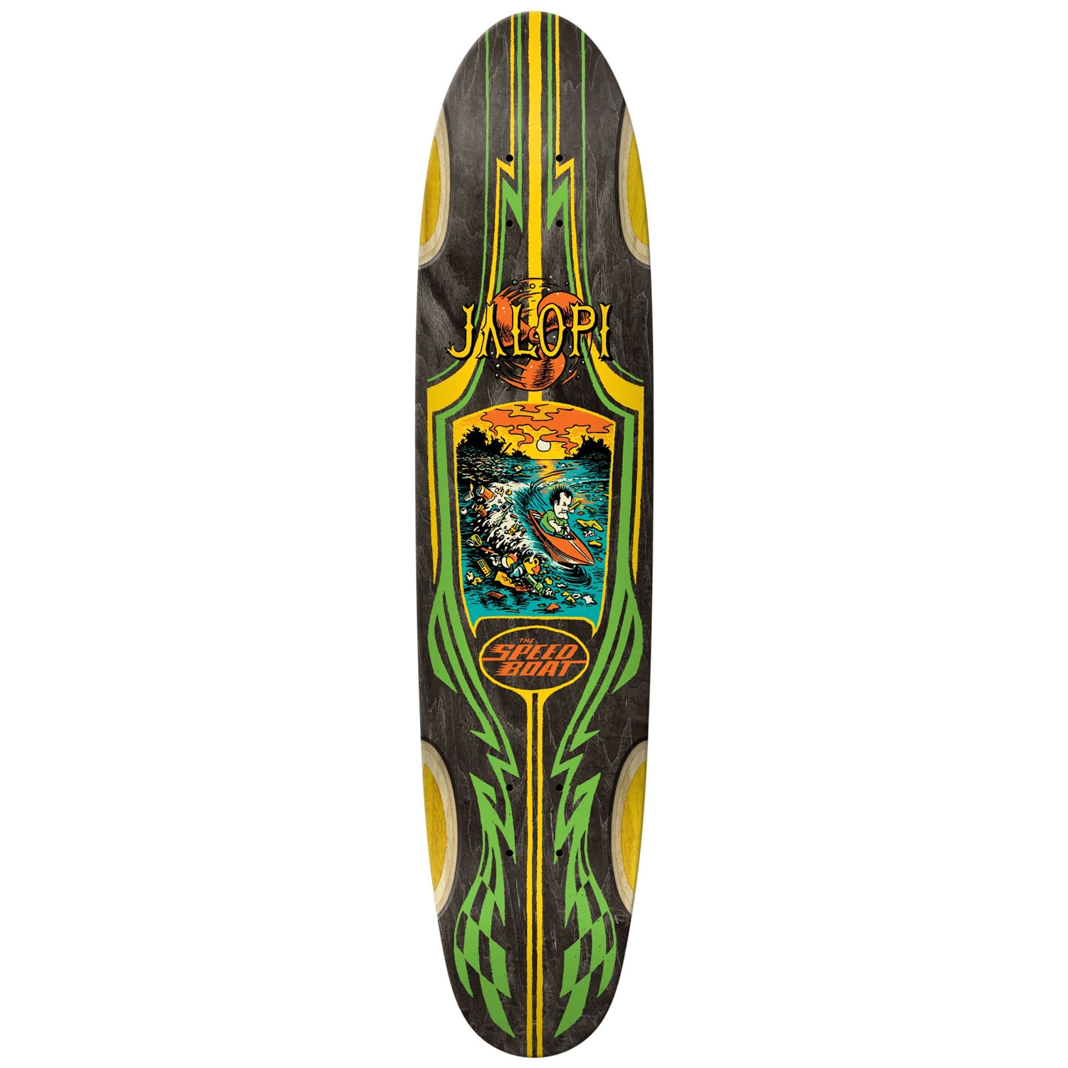 Anti Hero Skateboard Deck Jalopi Speedboat 7.74