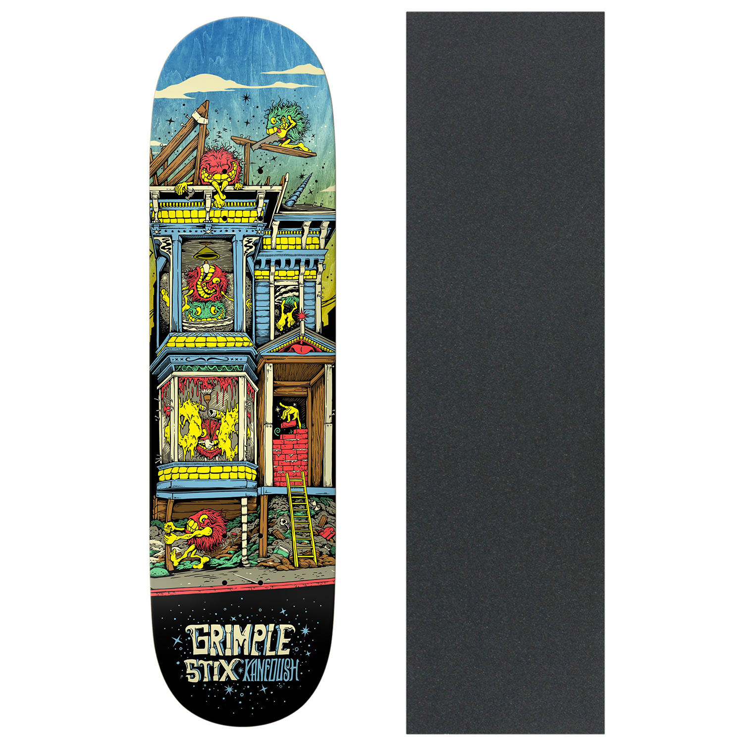 Colorblind Skateboards カーボンファイバーデッキ8.75 Colorblind