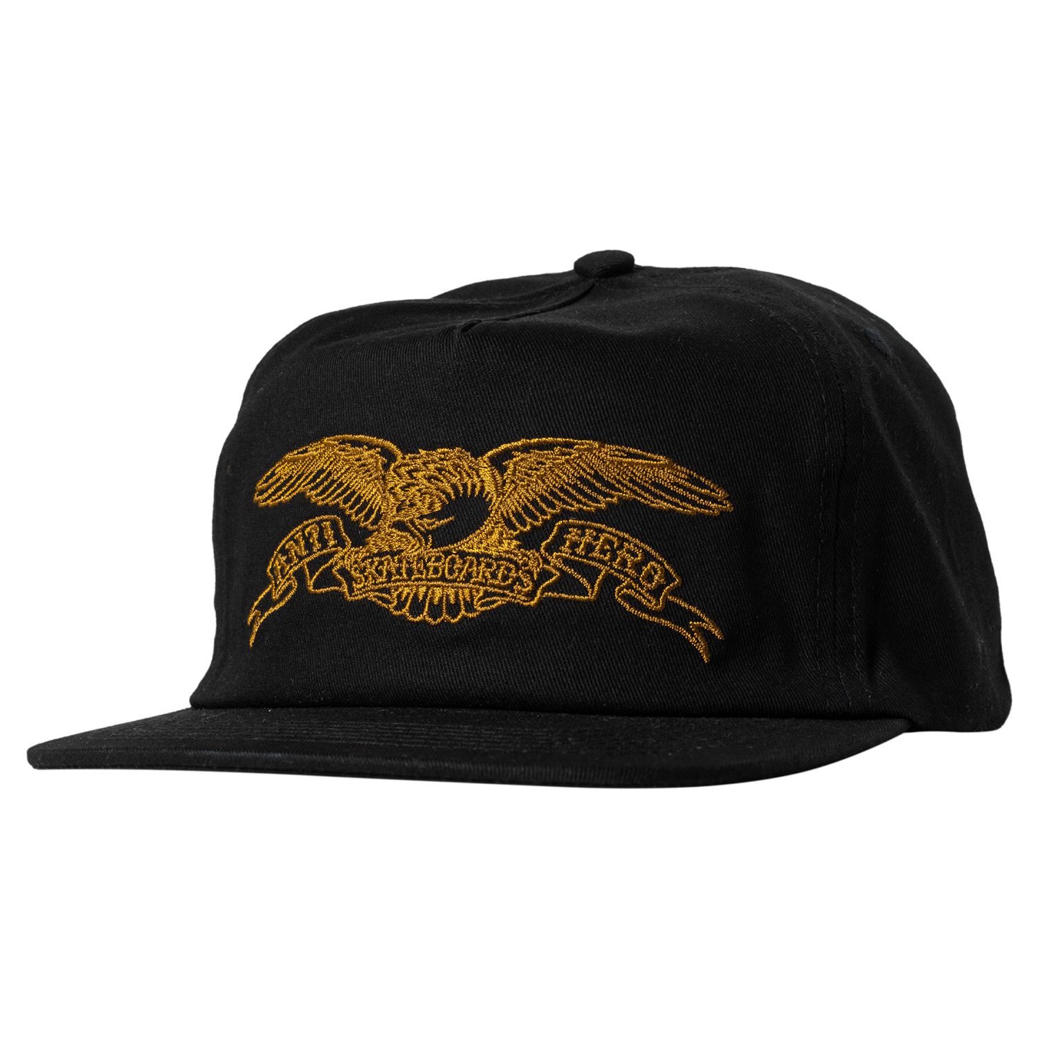 Anti Hero Skateboards Hat Basic Eagle Snapback Black/Gold | eBay