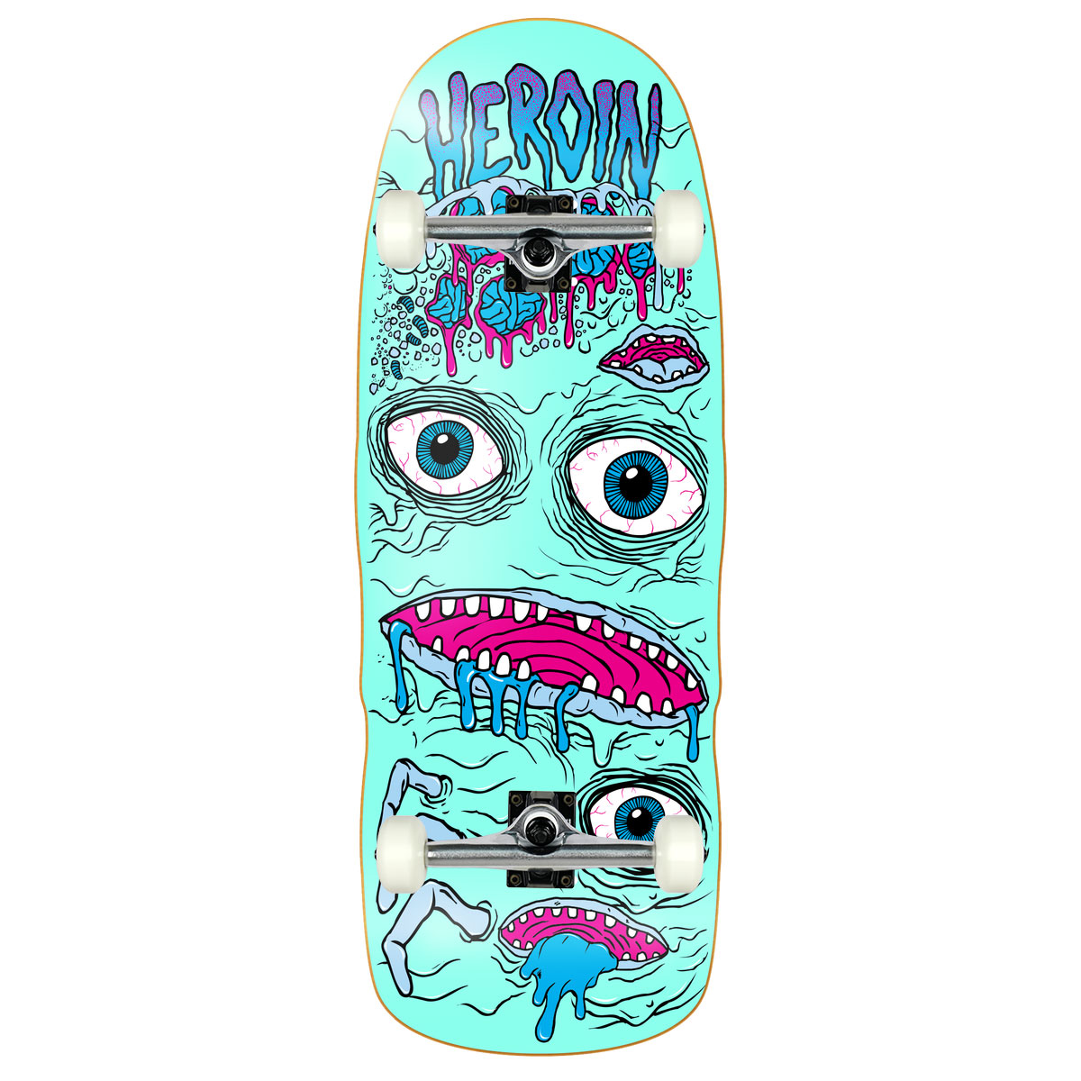 Heroin Skateboard Assembly Mutator Mini 10.5