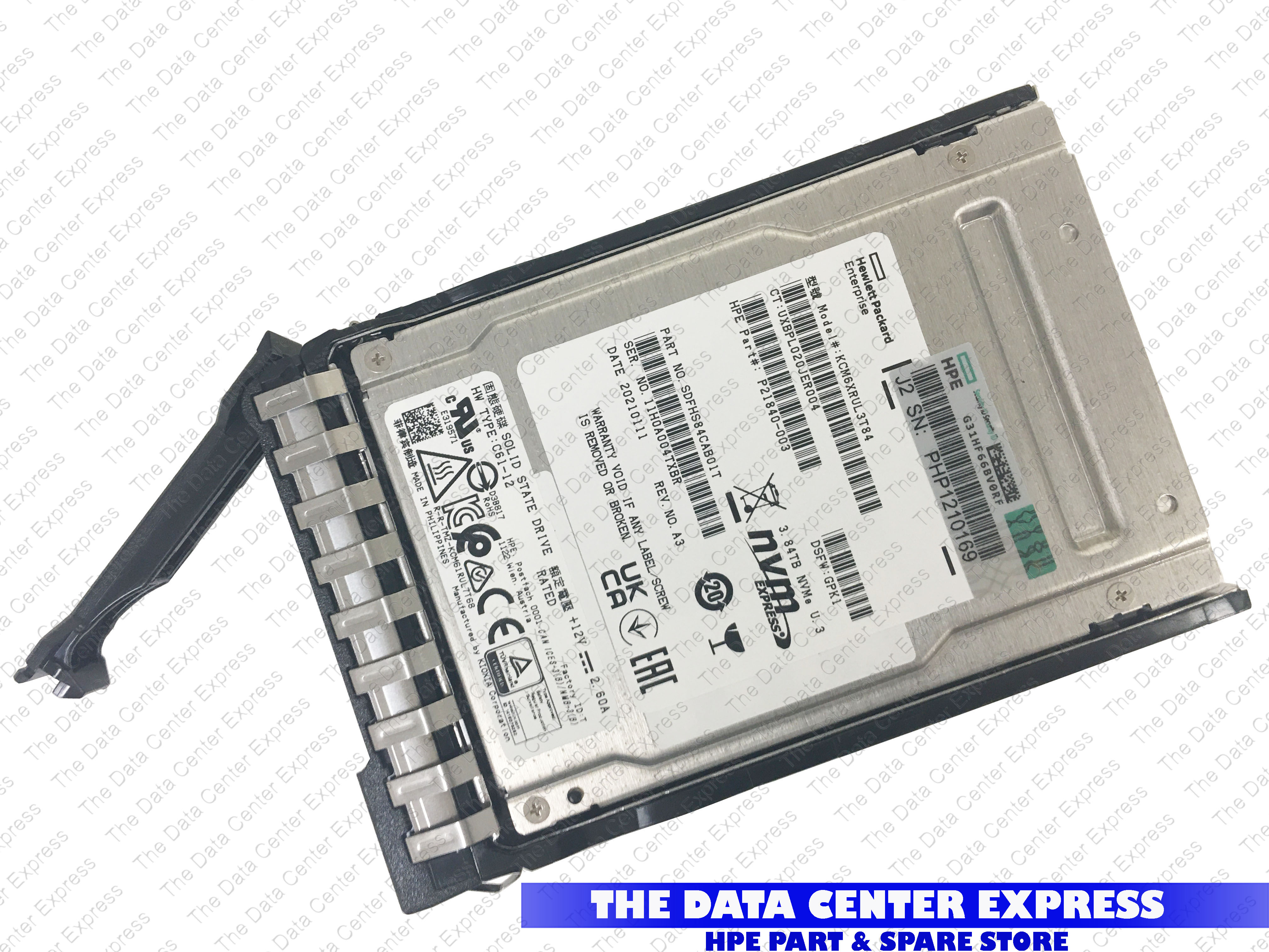 HPE 3.84TB NVMe SFF BC 2.5