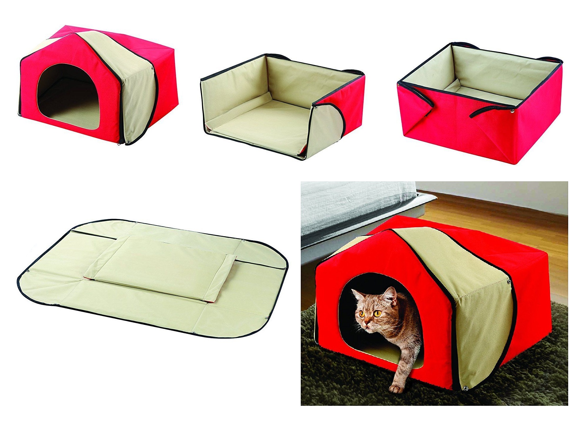 Convertible 4 in 1 Pet House
