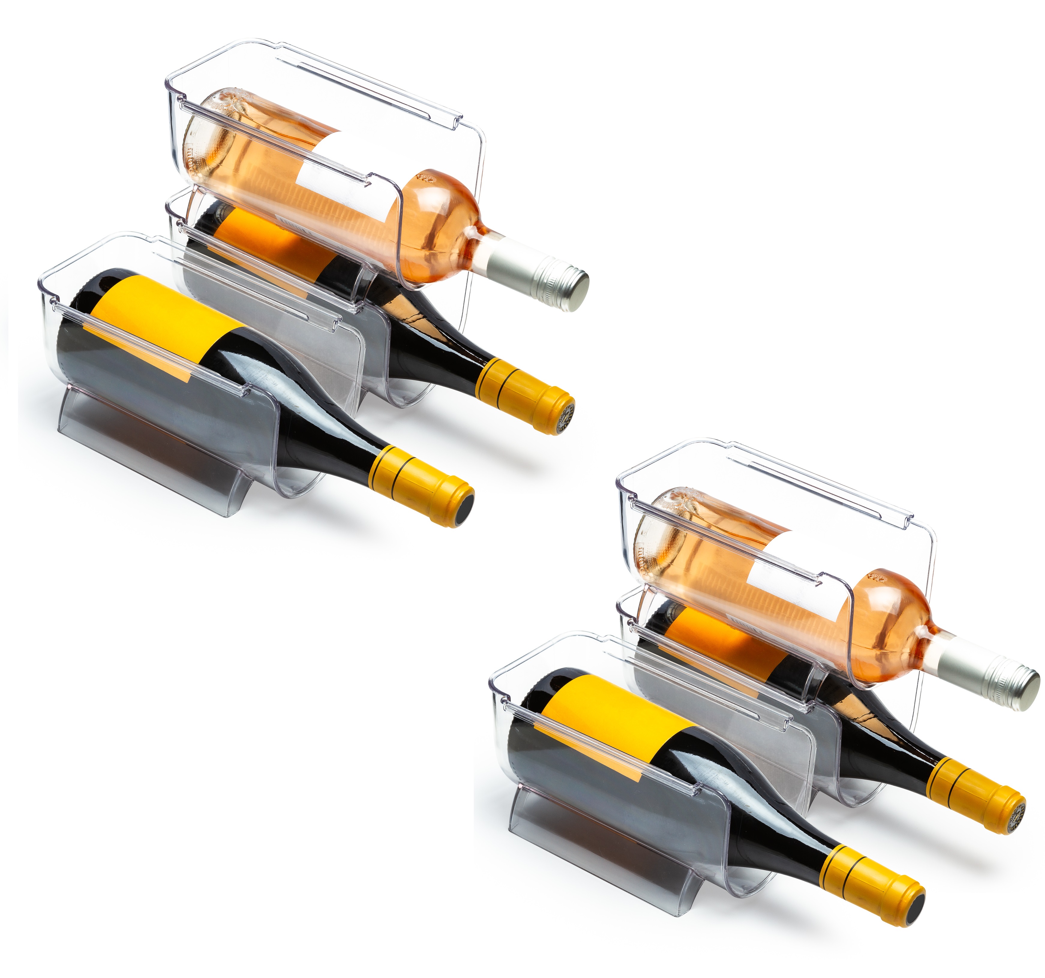 Acrylic Refrigerator Soda Can Organizer - Can Organizer For Kitchen Pantry Cabinet 