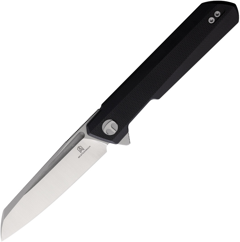 Bestechman Dundee Linerlock Black G10 Folding MagnaCut Sheepsfoot