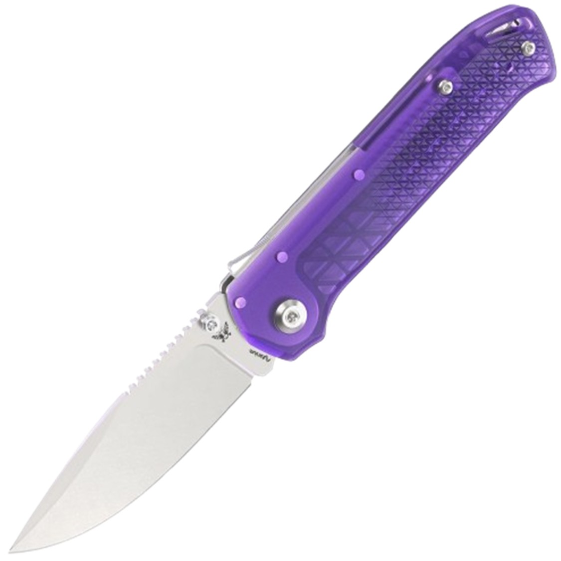 Flytanium Arcade Lite Atomic Purple Folding AUS-10A Pocket Knife Flytanium Arcade Lite Atomic Purple Folding AUS-10A Pocket Knife