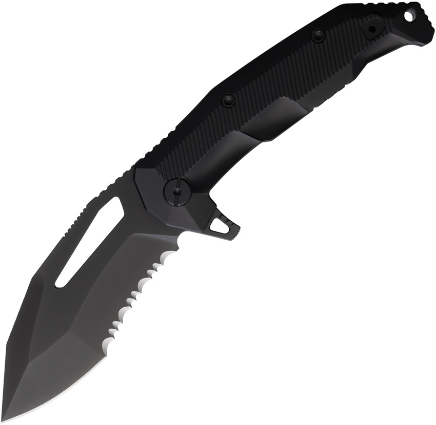 LOTAR Combat AKRAV Gen 5 Ghost Framelock Titanium Folding CPM-D2