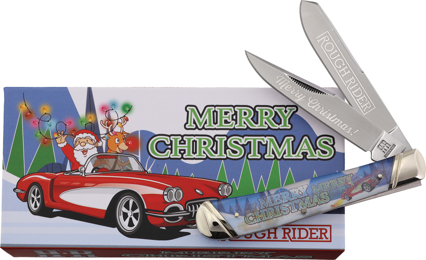 Rough Rider Christmas 2025 Trapper Acrylic Folding Stainless