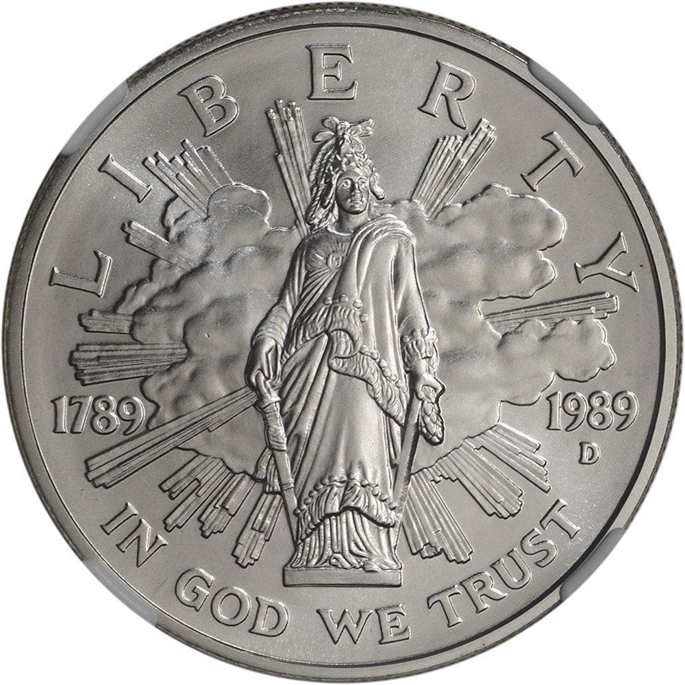 1989-D US Congressional Commemorative BU Silver Dollar - NGC MS69 | eBay