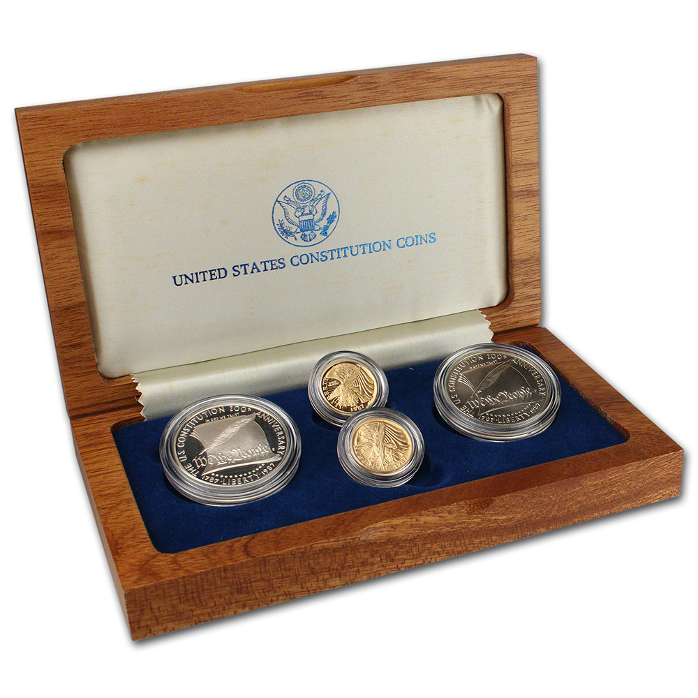 1987 US Constitution 4-Coin Commemorative Set | eBay
