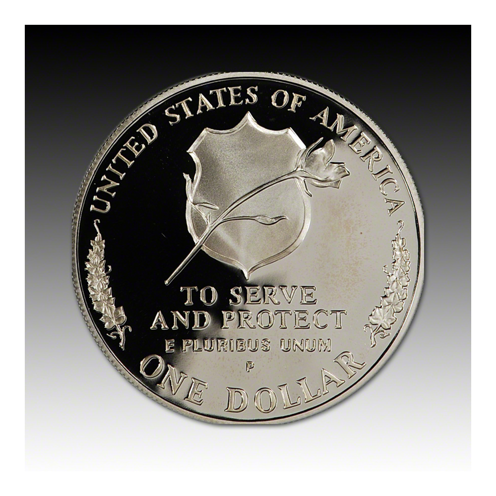 1997 P US National Law Enforcement Officers Memorial Commemorative